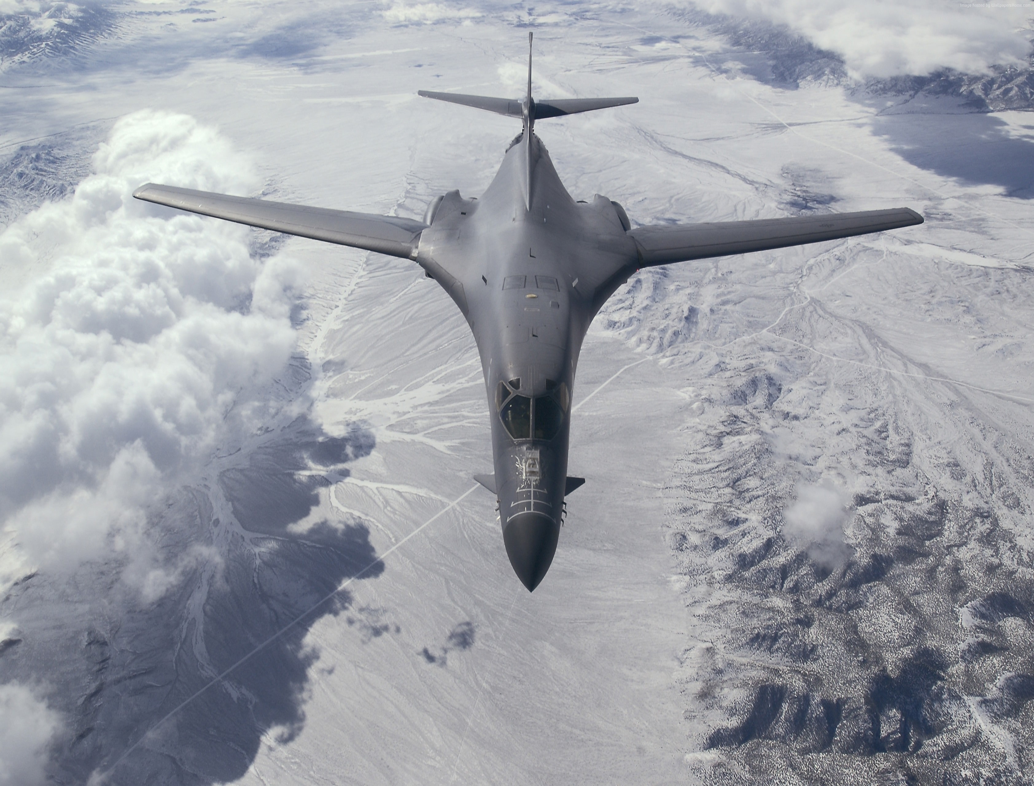 strategic bomber, U.S. Air Force, Lancer, supersonic, 2K, Rockwell, B-1, Boeing, HD Wallpaper