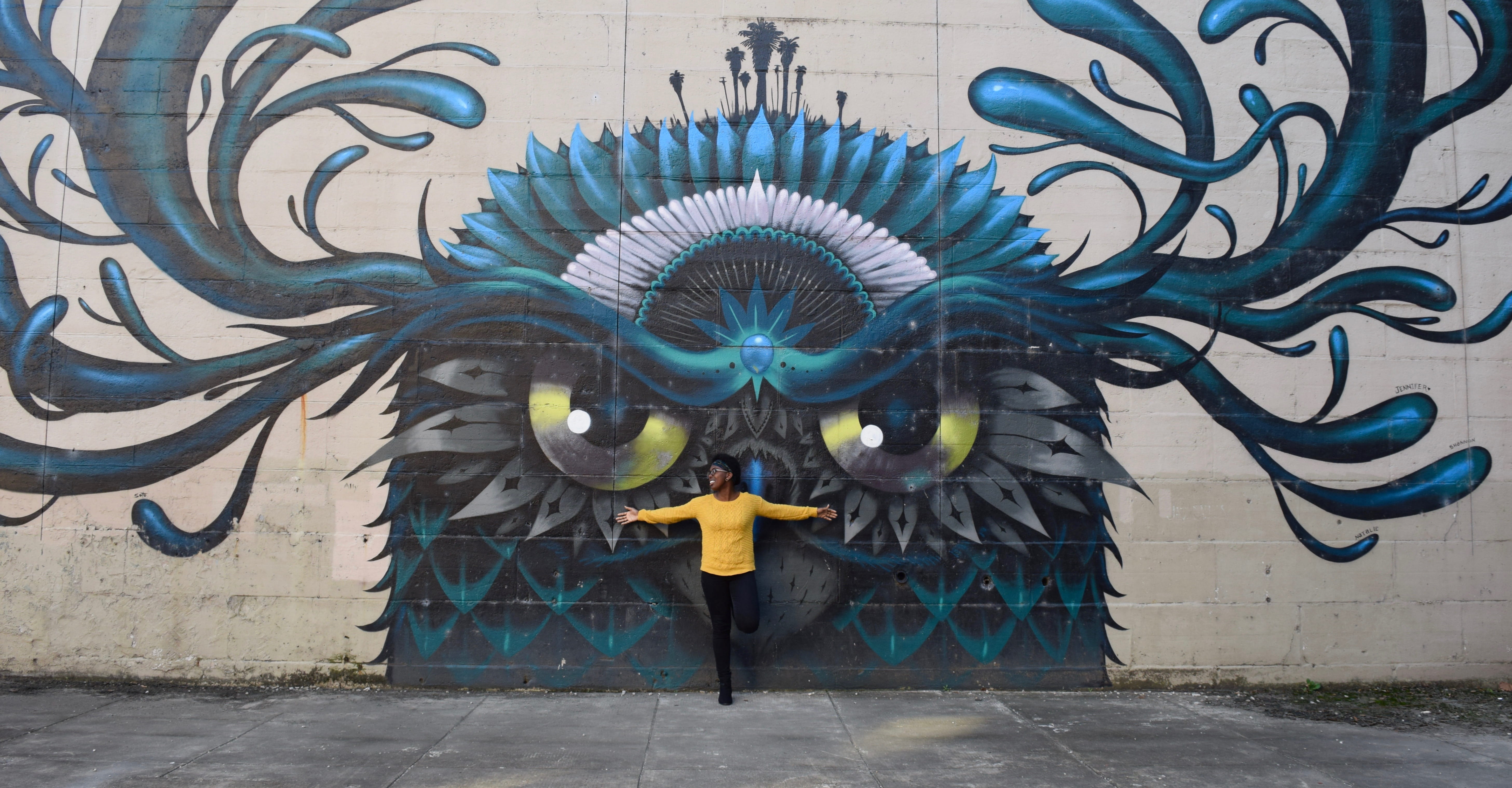 black girl magic, architecture, statue, human representation, african american, built structure, mural, outdoors, graffiti, 5K, woman, black, creativity, HD Wallpaper