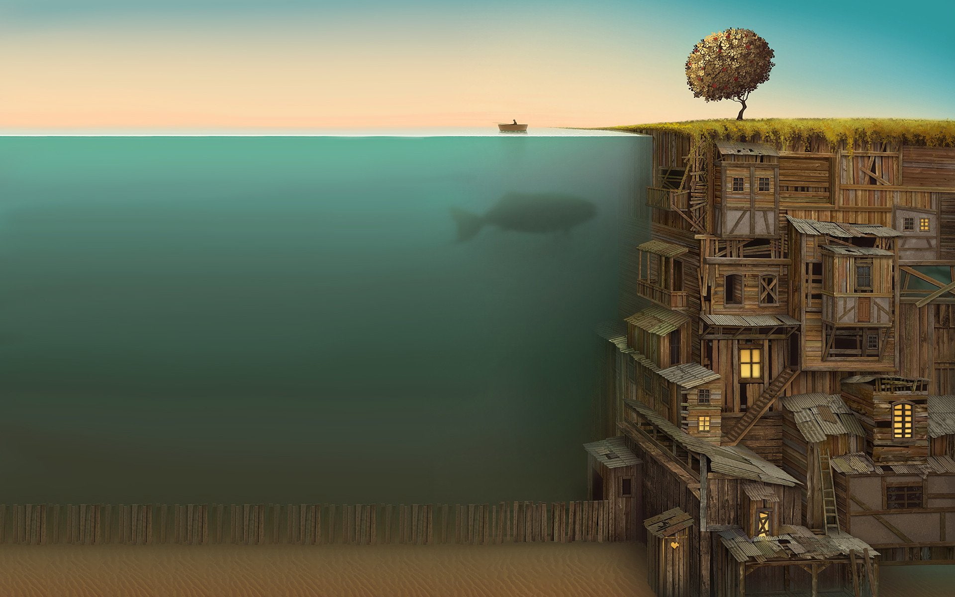 Fantasy, Owl City, 1080P, Artistic, HD Wallpaper