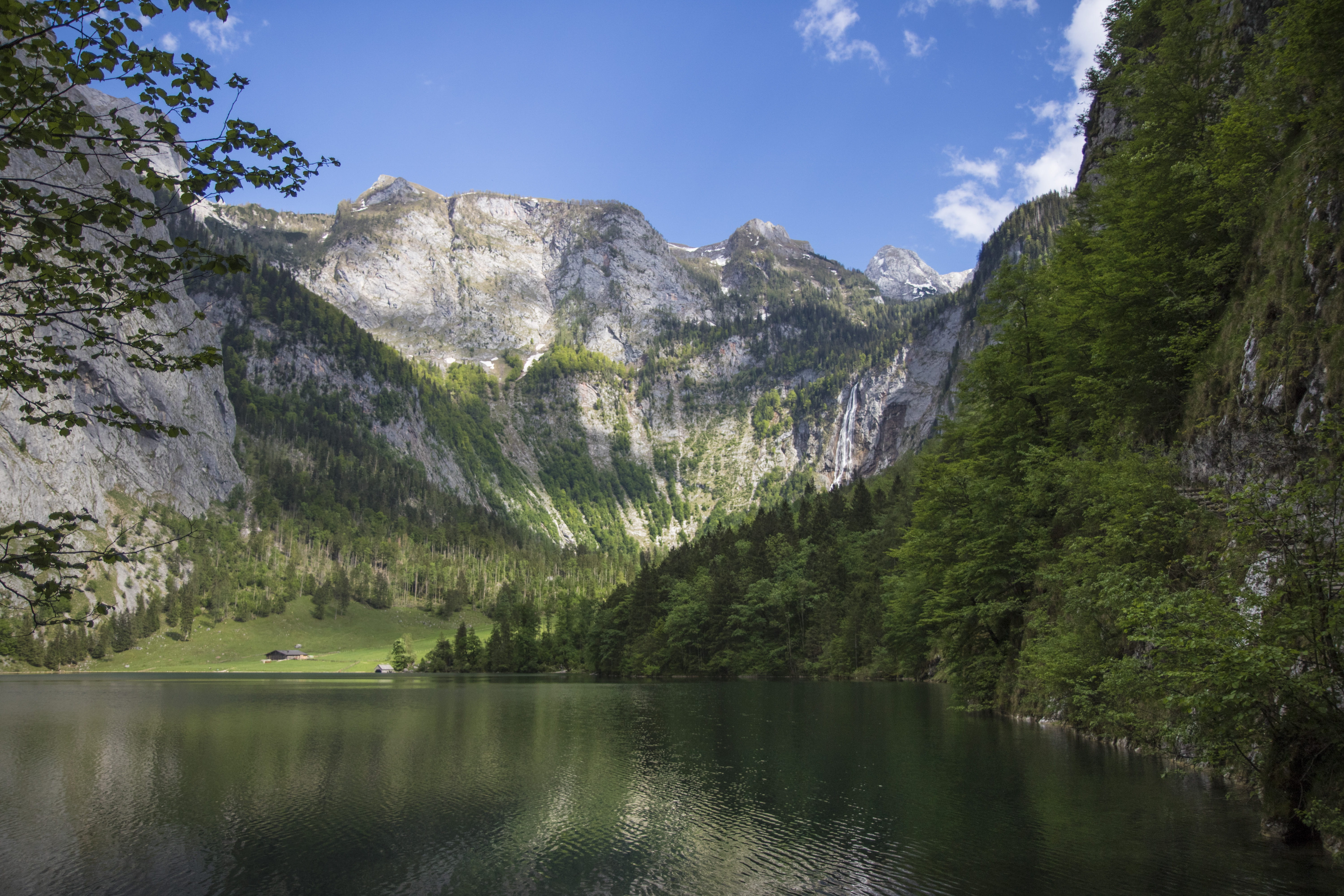 europe, lake, reflection, mountain range, schönau am königssee, tranquil scene, nature, bavaria, tree, mountain, beauty in nature, bvaria, germany, formation, HD Wallpaper