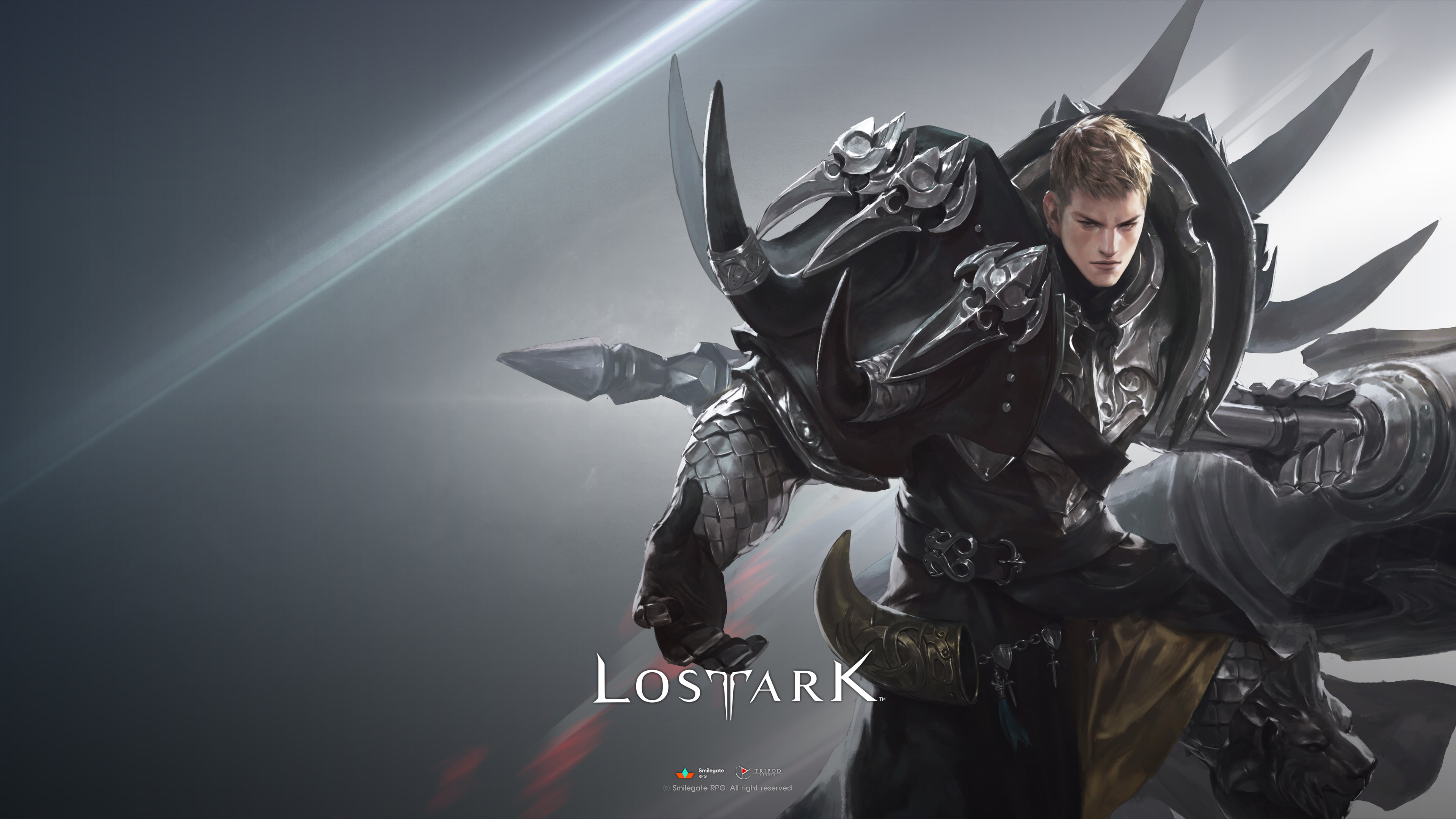 Lost Ark, men, nature, military, sign, 4K, holding, waist up, standing, government, adult, communication, one person, Lost Ark 2018, aggression, weapon, HD Wallpaper