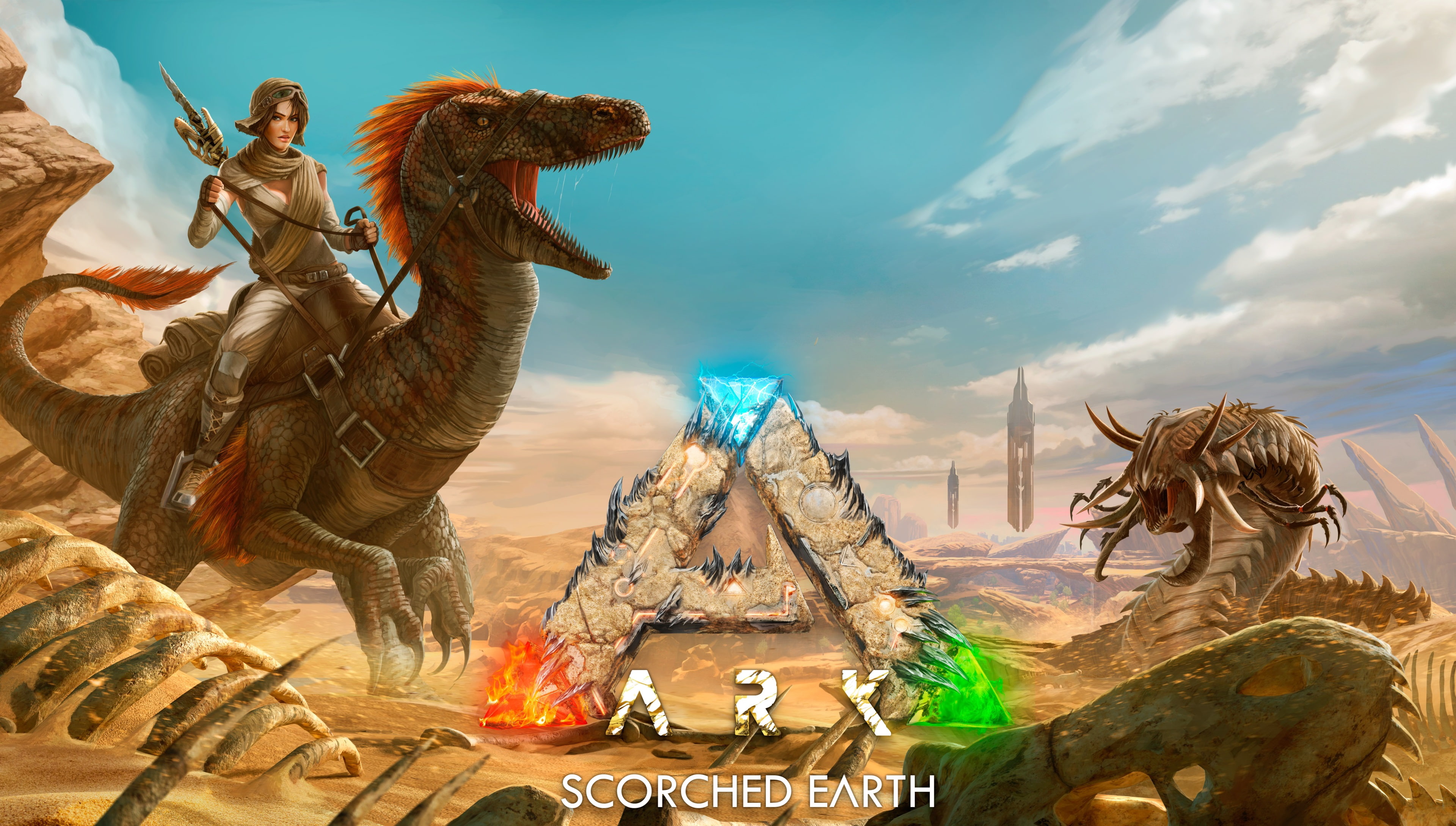 ark scorched earth 4k  hq, 4K, HD Wallpaper