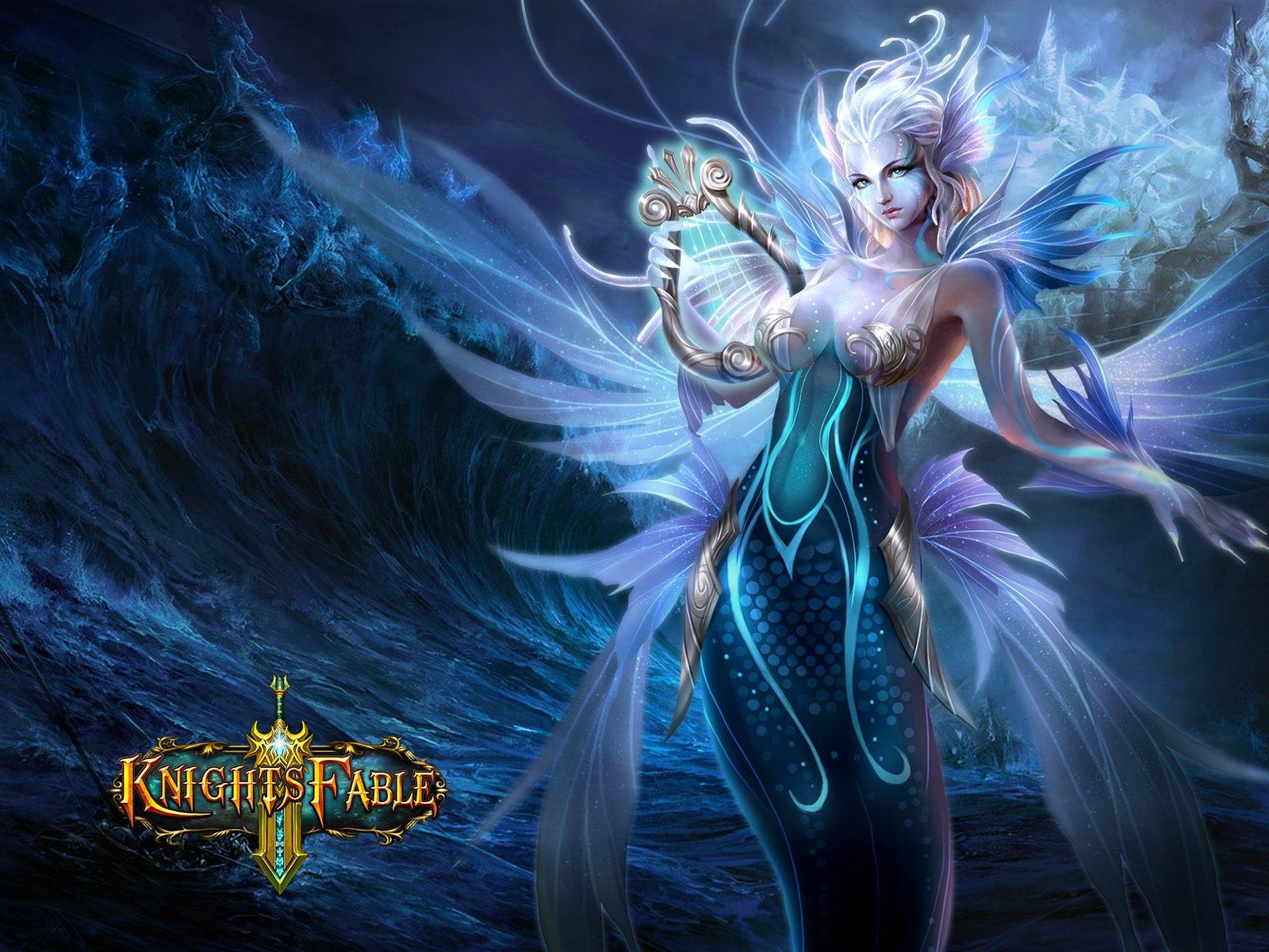 rpg, Knights, 720P, Heroes, action, girl, babe, king, online, fantasy, Fighting, elf, poster, adventure, hero, elves, warrior, Fable, arthur, angel, mmo, HD Wallpaper