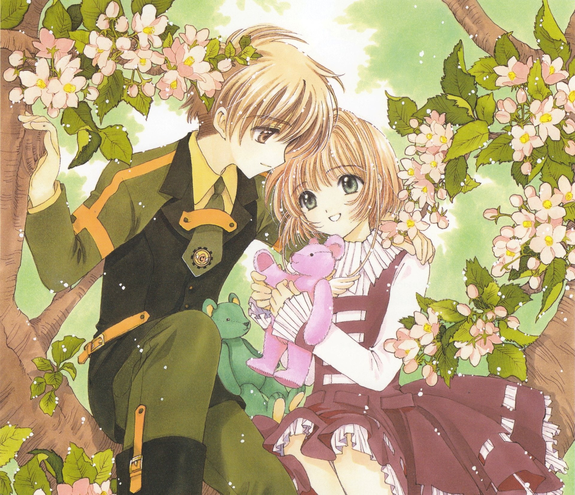 Cardcaptor Sakura, Anime, 1080P, Syaoran Li, Sakura Kinomoto, HD Wallpaper