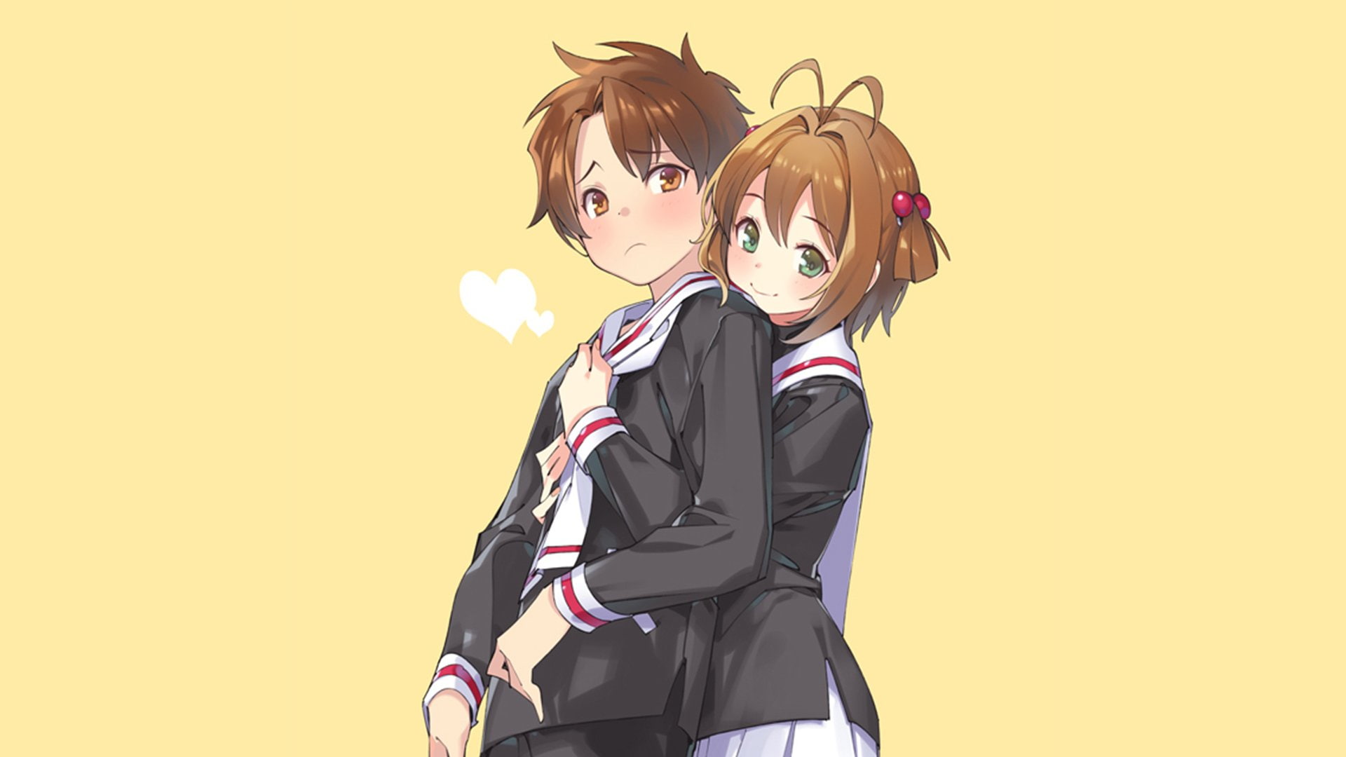Cardcaptor Sakura, Sakura Kinomoto, Syaoran Li, Anime, 1080P, HD Wallpaper