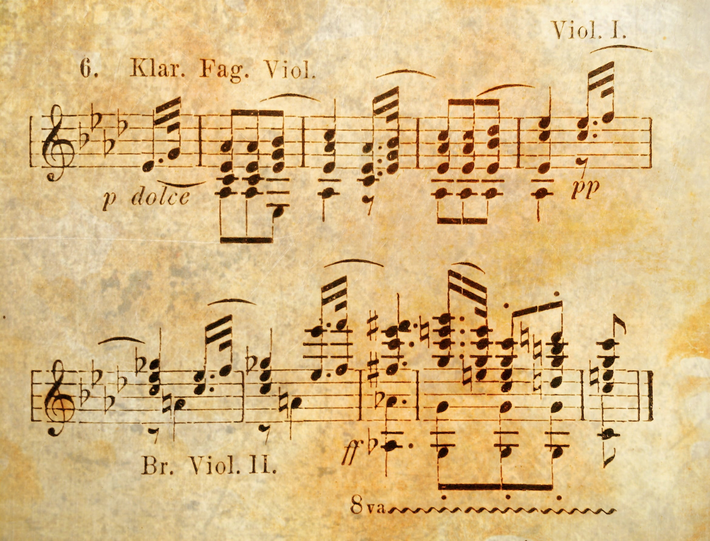 symphony, architecture, texture, treble clef, brown, beethoven, background, old, directly above, backgrounds, the past, staves, clef, day, screenshot, musical, HD Wallpaper
