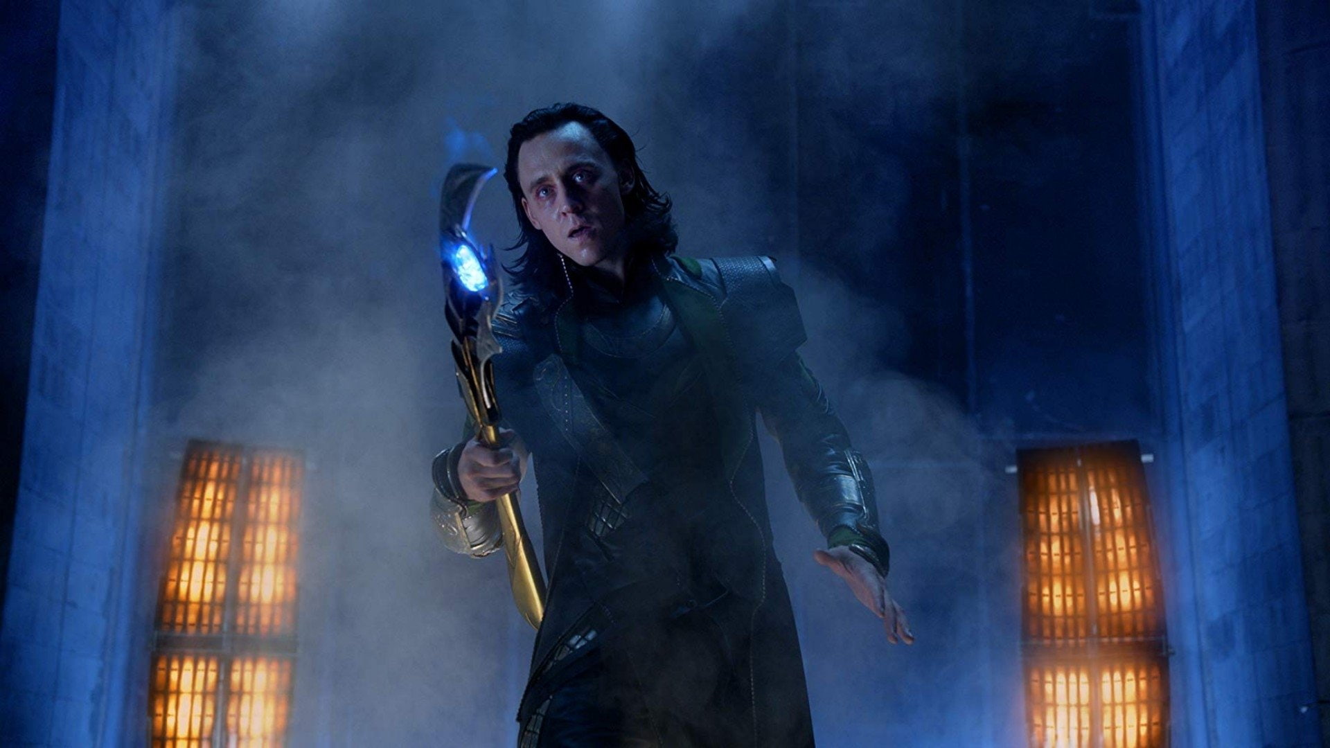 1080P, The Avengers, Spear, Avengers, Tom Hiddleston, Superhero, Staff, Loki, Movie, HD Wallpaper