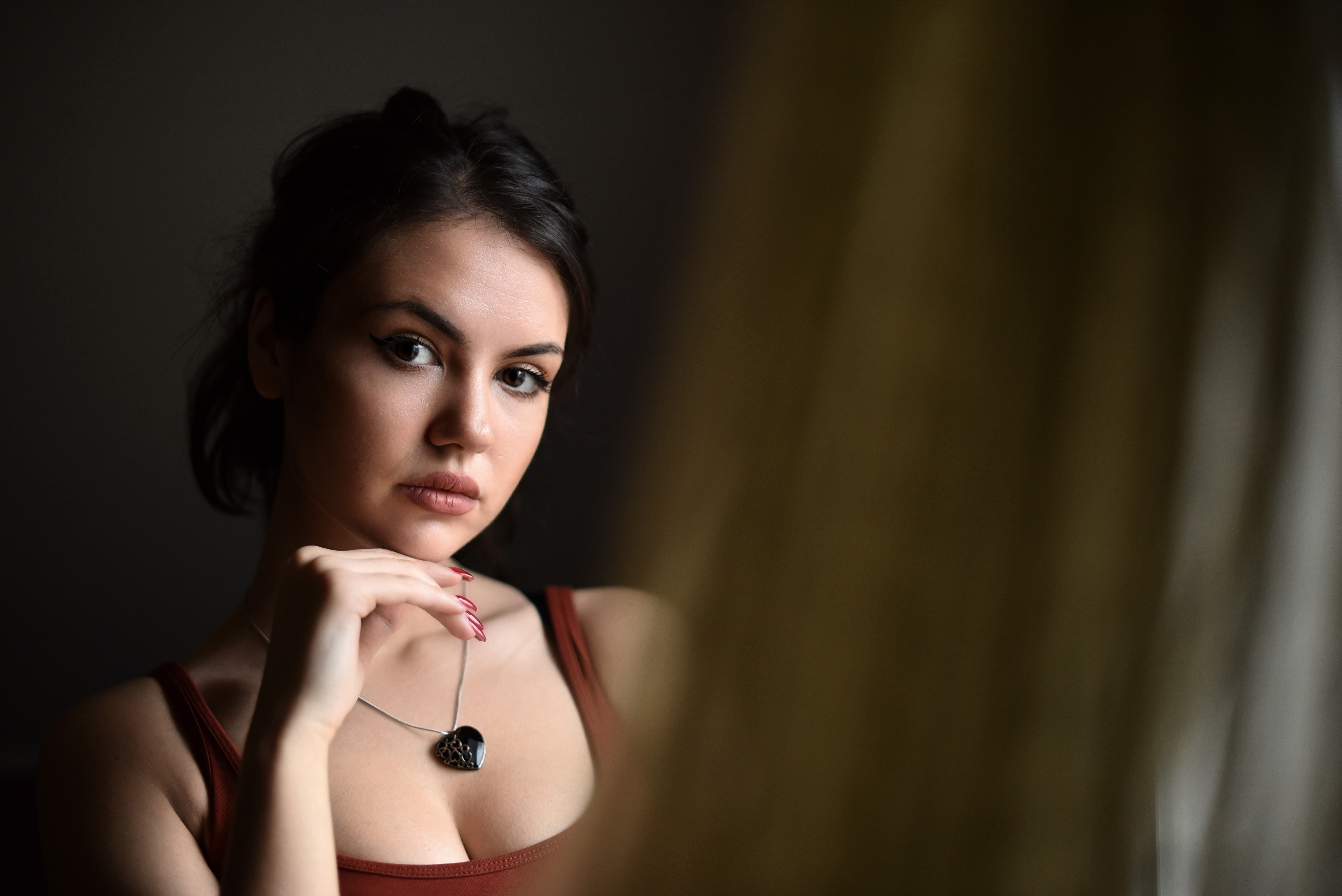 maria, ozawa, look, girl, portrait, 5K, Ivan Niznicki, Milica, HD Wallpaper