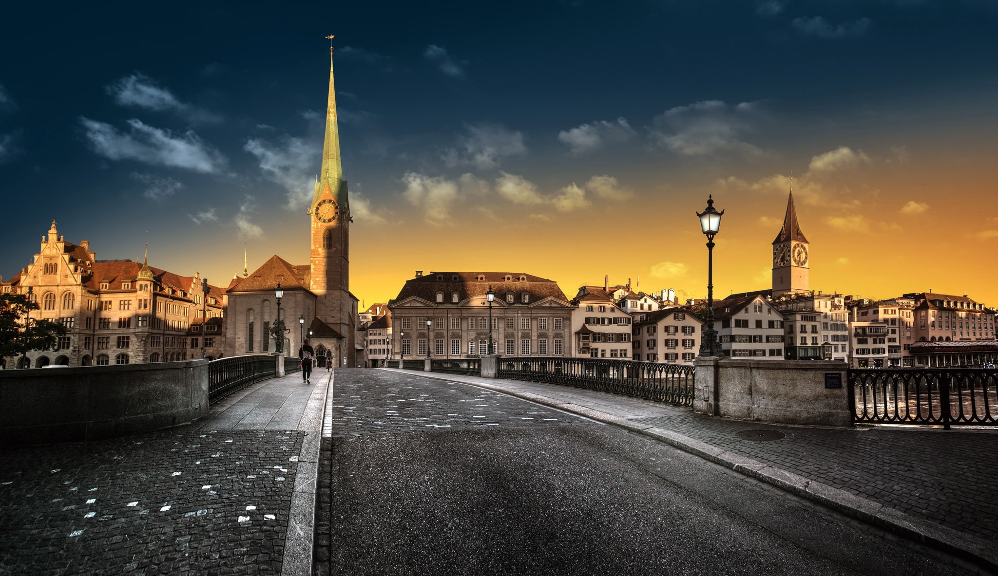 Switzerland, Canton of Zurich, 1080P, Zurich, HD Wallpaper