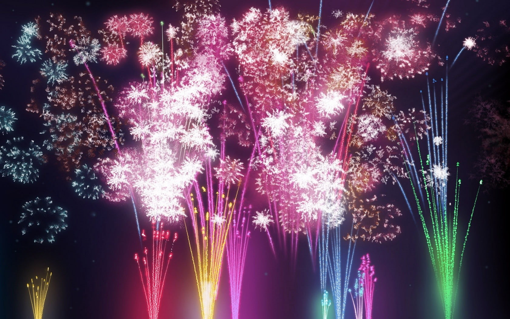720P, fireworks, HD Wallpaper