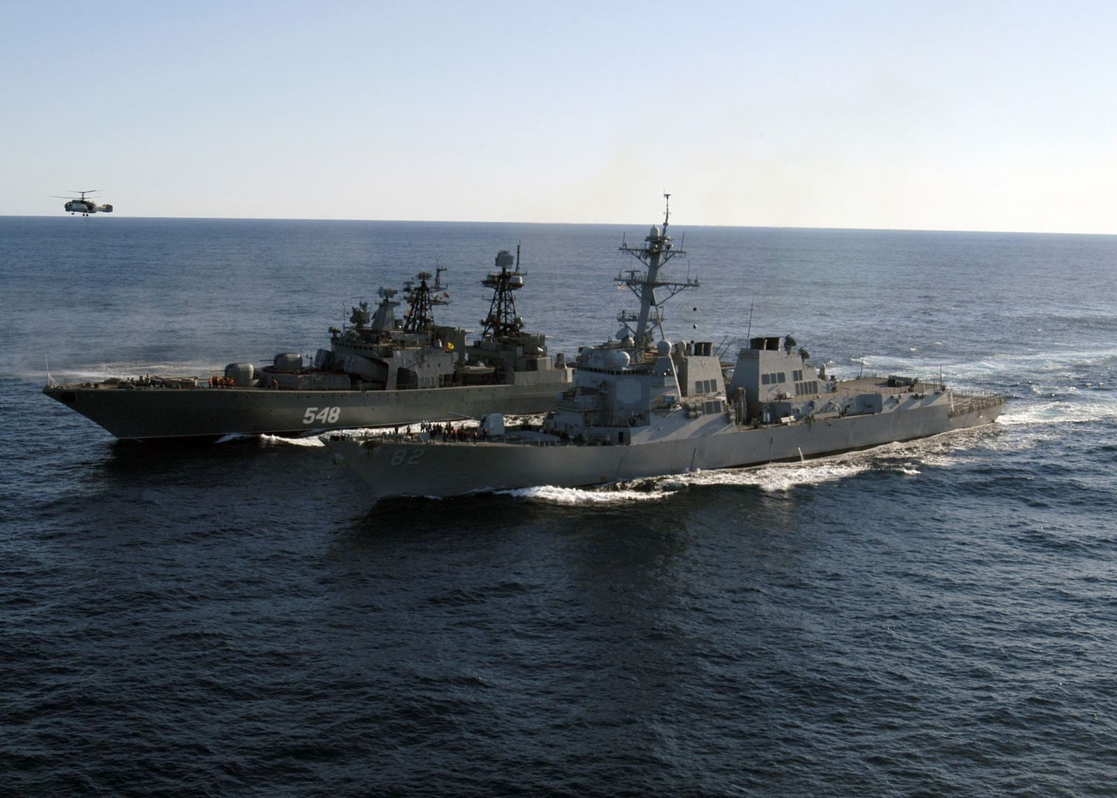 vehicle, warship, ship, United States Navy, 720P, Russian Navy, kamov ka-28, sea, military, HD Wallpaper