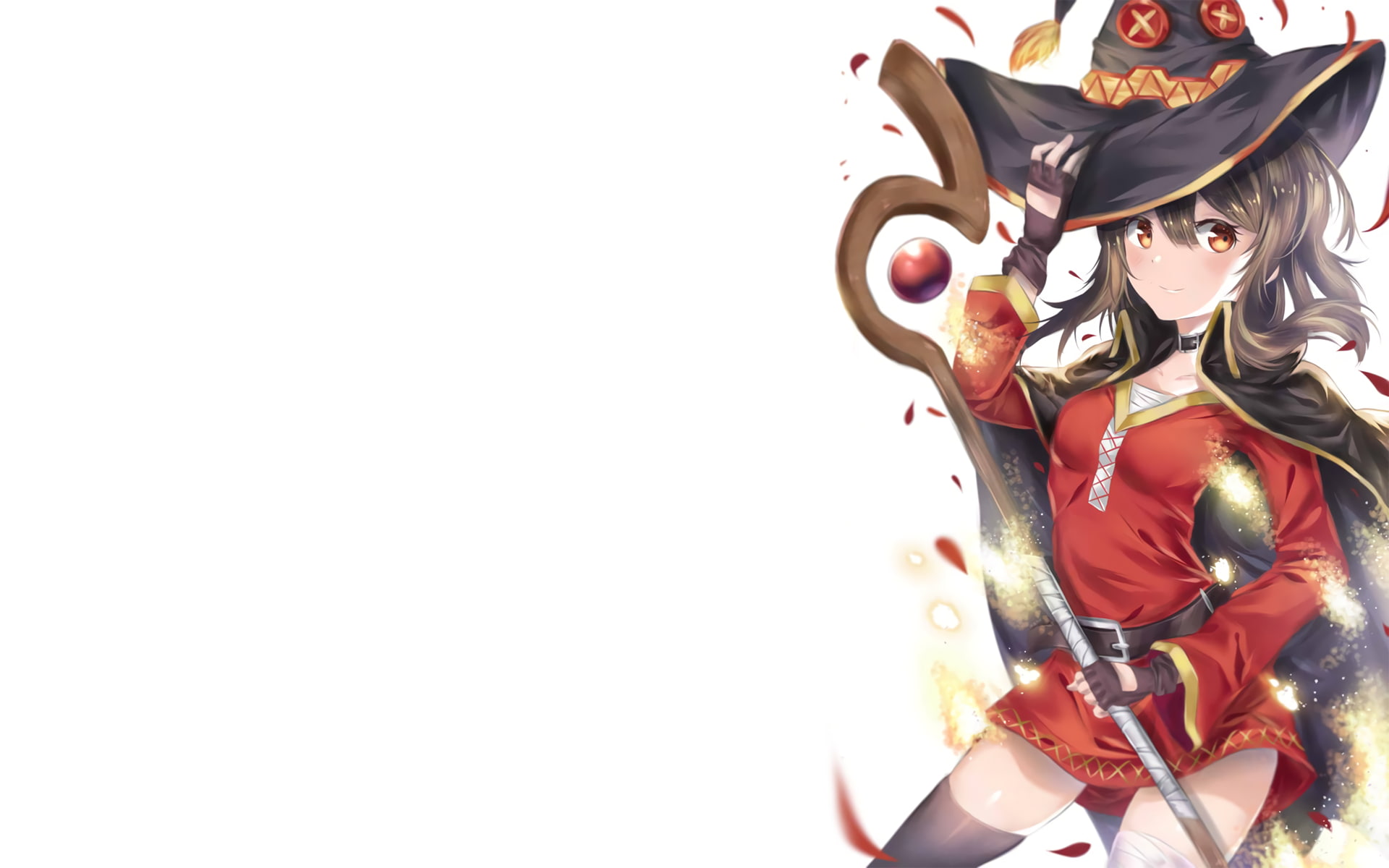 Megumin (KonoSuba), Anime, 1080P, KonoSuba – God’s blessing on this wonderful world!!, HD Wallpaper