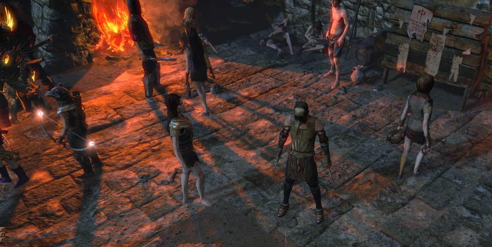 720P, nature, leisure activity, human representation, high angle view, Path of Exile, male likeness, flame, fire, representation, real people, architecture, HD Wallpaper