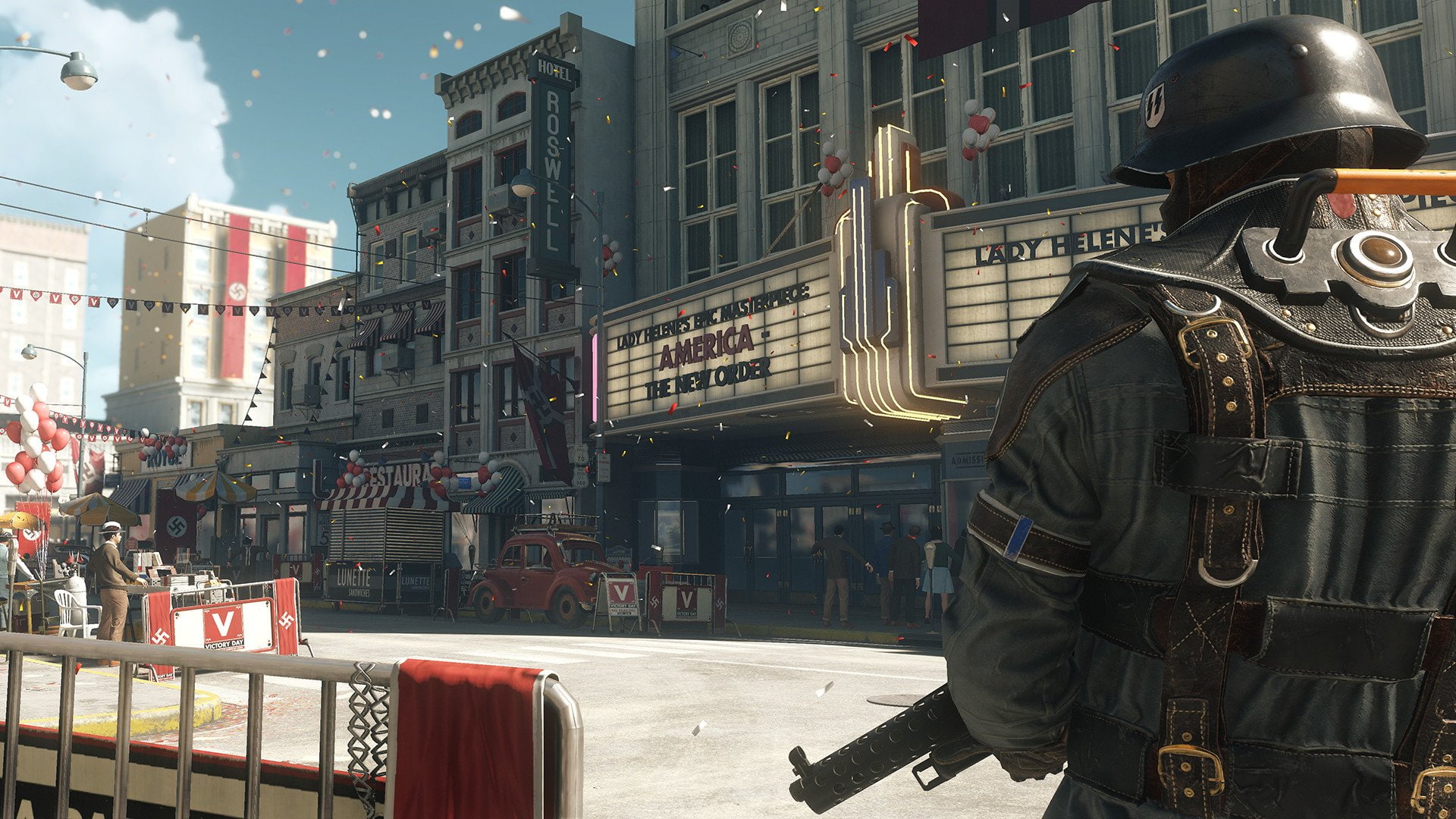 Wolfenstein, 1080P, Wolfenstein II: The New Colossus, HD Wallpaper