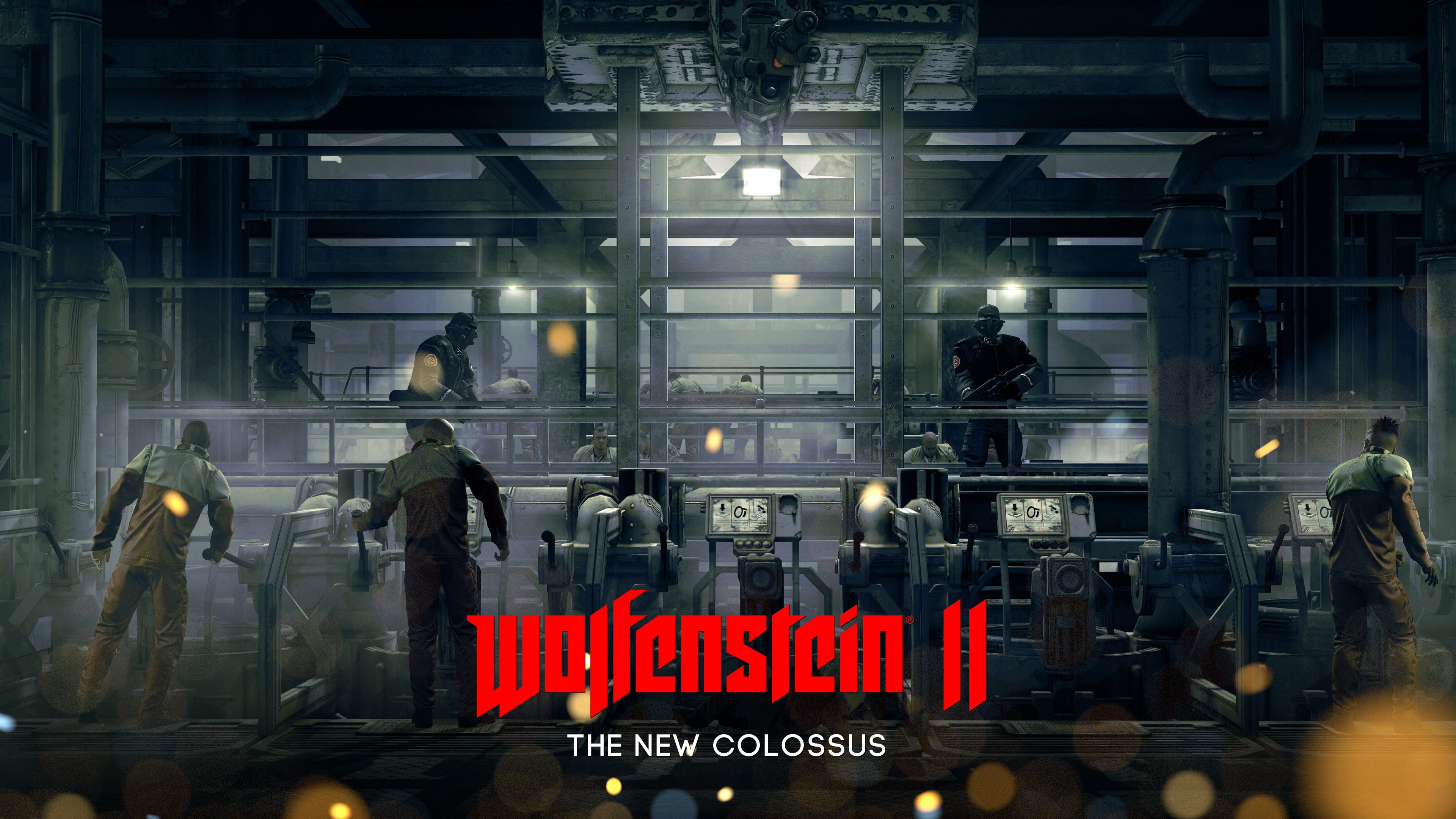 4K, E3 2017, Wolfenstein 2: The New Colossus, ii, colossus, cover, new, 4k, wolfenstein, game, HD Wallpaper