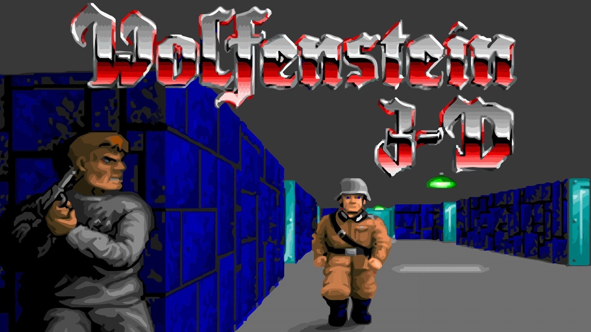 wolfenstein 3d, 1080P, HD Wallpaper