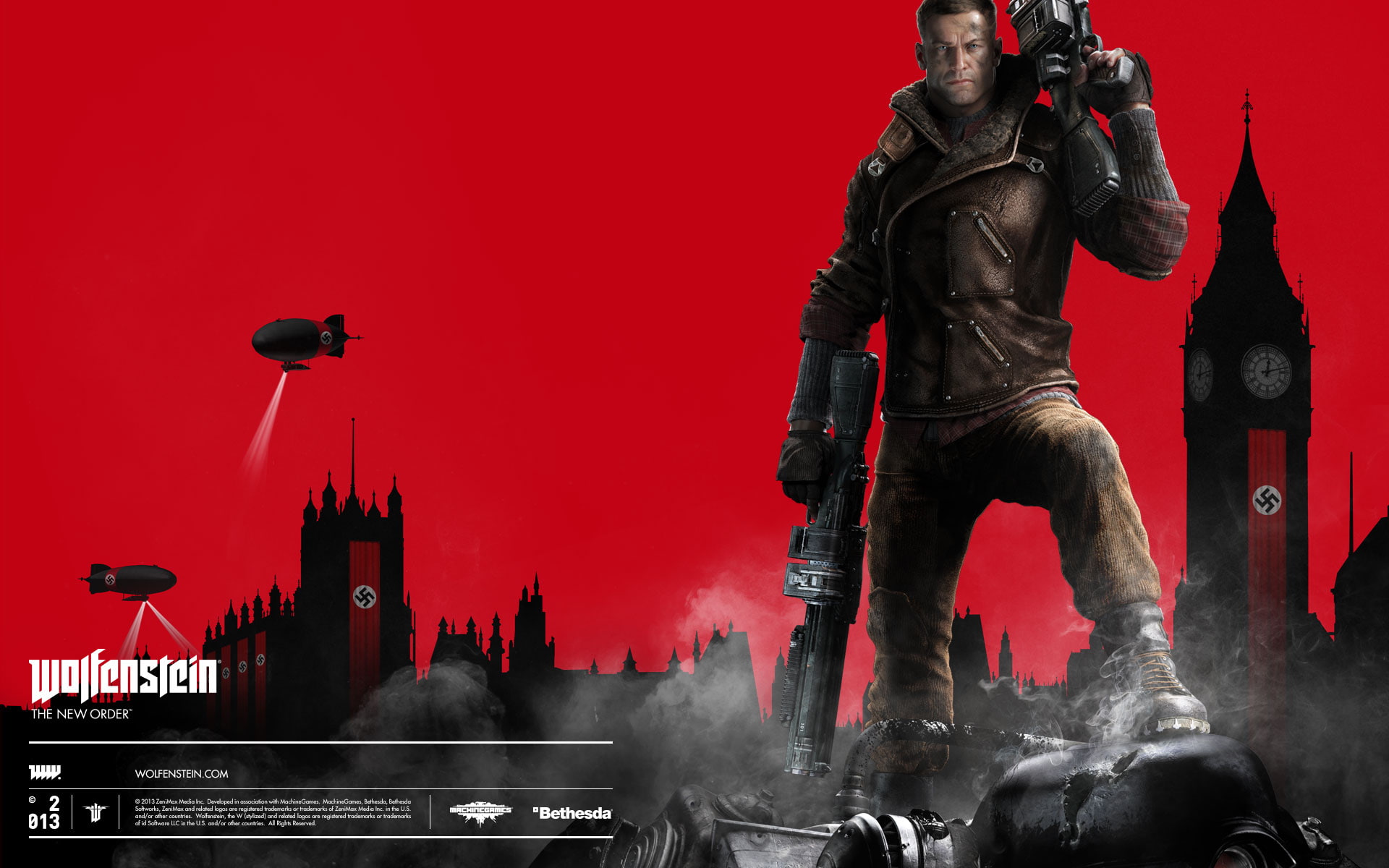order, new, 1080P, game, wolfenstein, video, HD Wallpaper