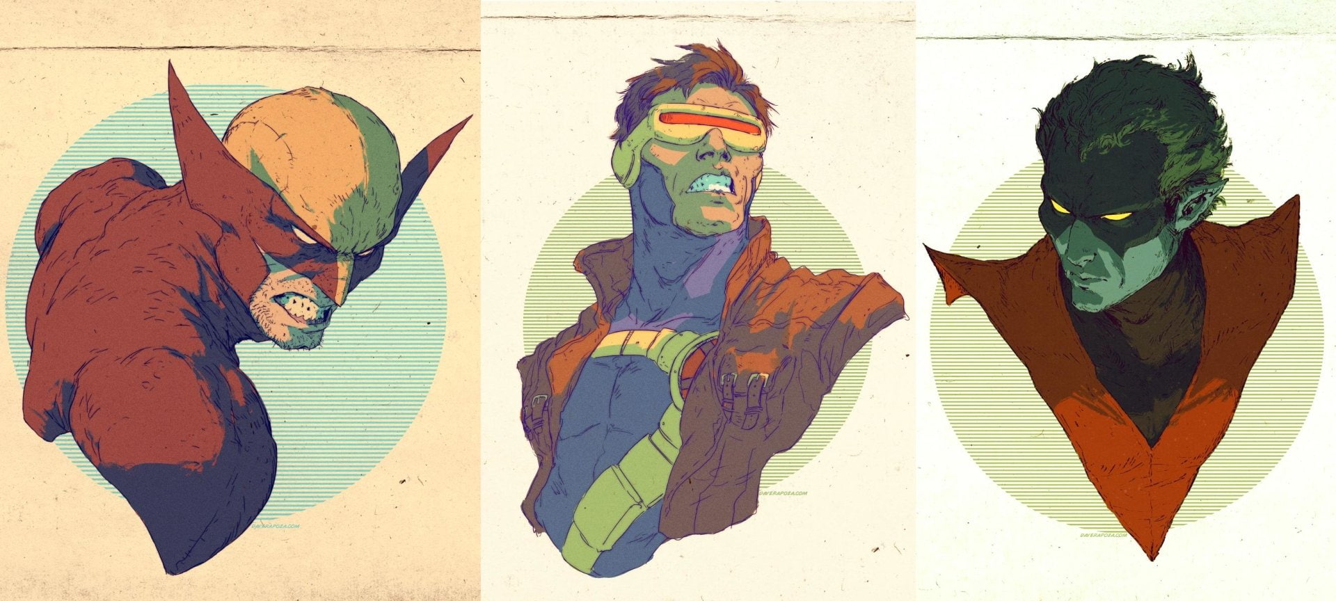 X-Men, Wolverine, Nightcrawler (Marvel Comics), 1080P, Cyclops (Marvel Comics), HD Wallpaper