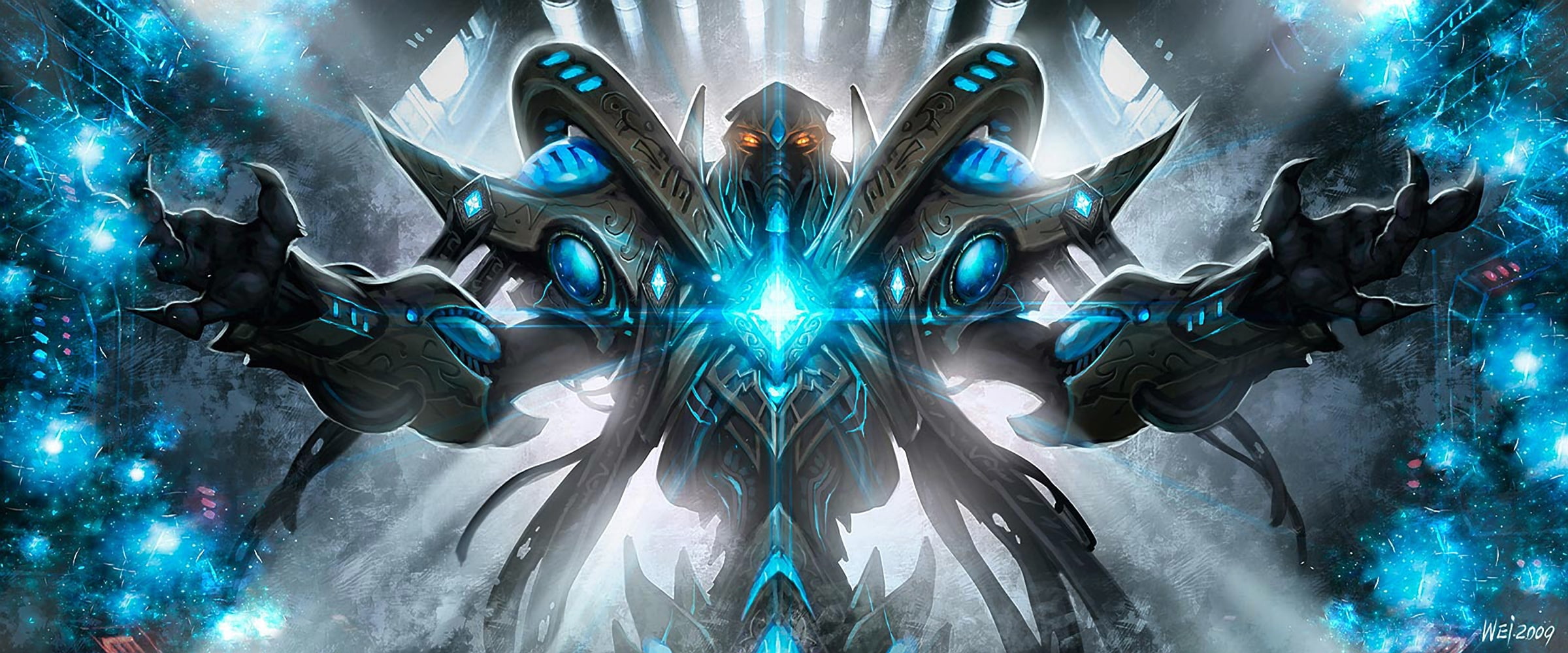 1080P, games, starcraft, hd, video, art, Protoss, x, HD Wallpaper