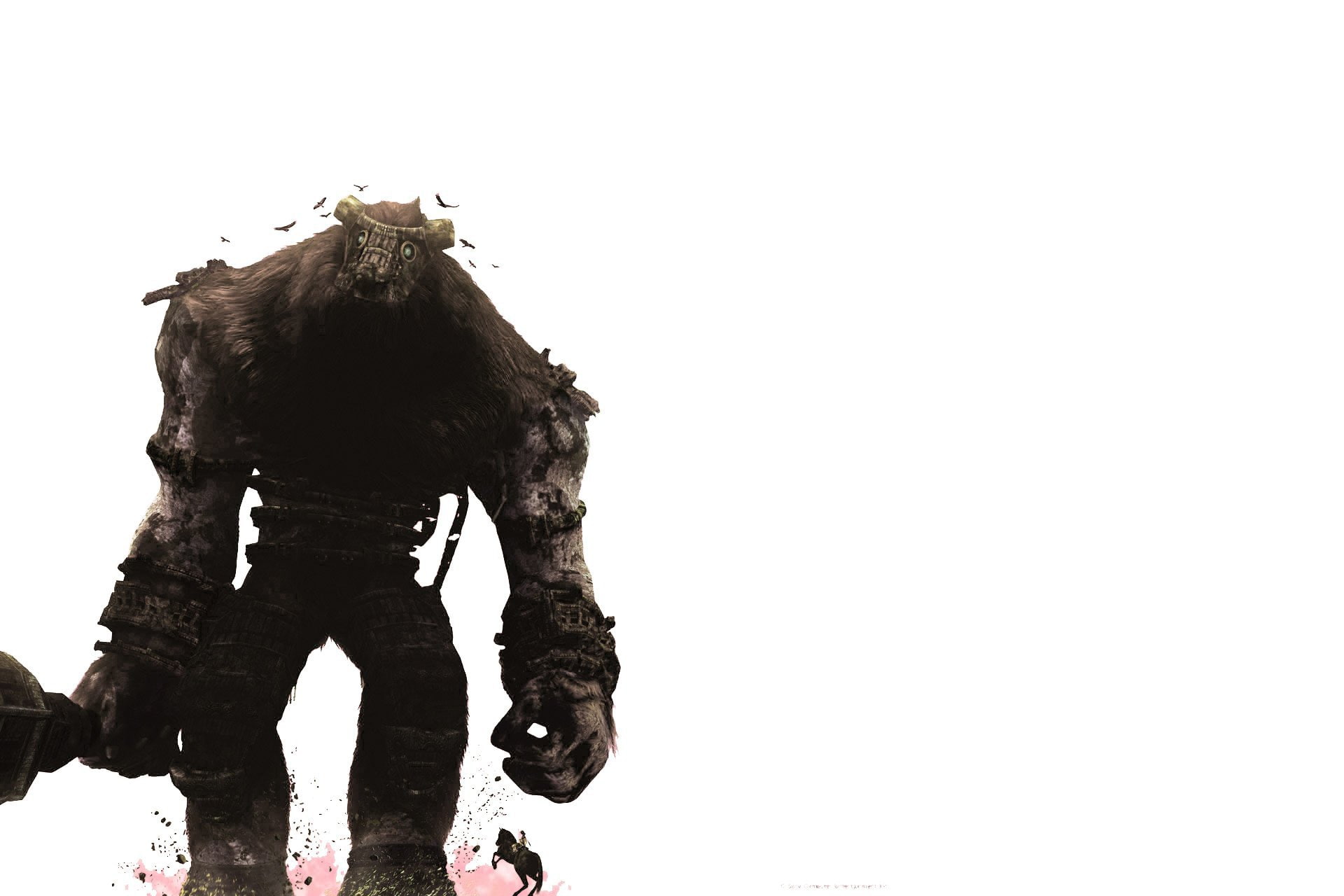 adventure, 1080P, action, colossus, fantasy, shadow, HD Wallpaper