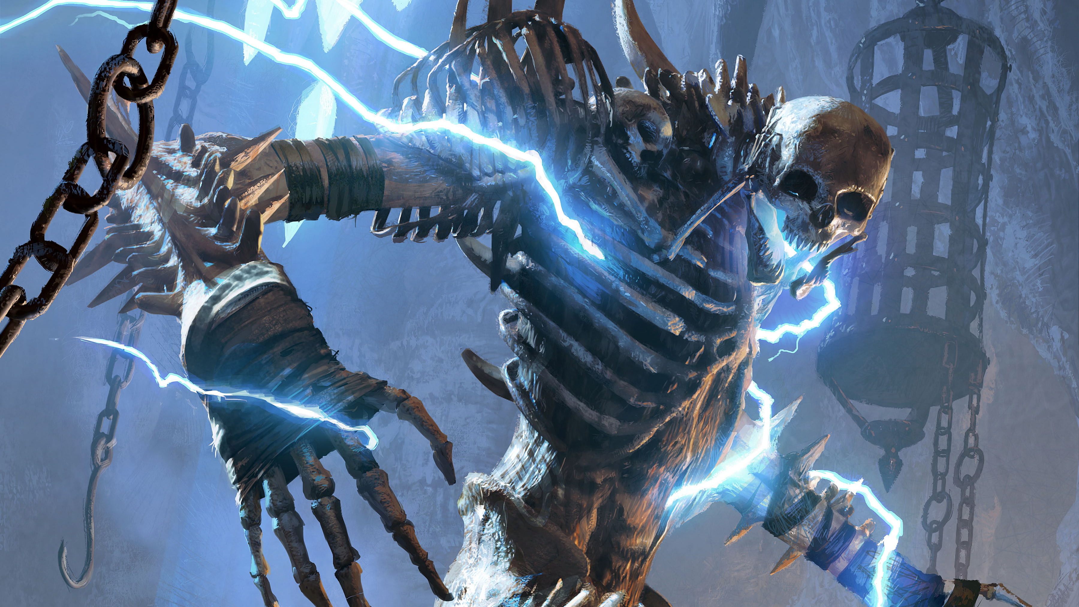 2K, Bone Colossus, 4K, Elder Scrolls Legends, HD Wallpaper