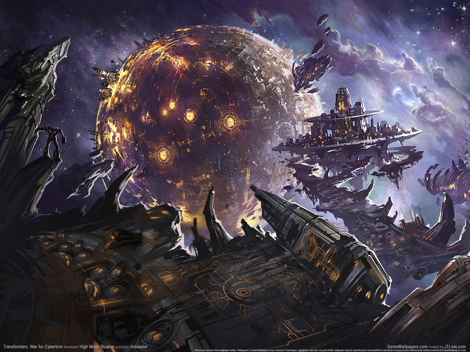 hd, transformers, video games, war, cybertron, 720P, for, HD Wallpaper