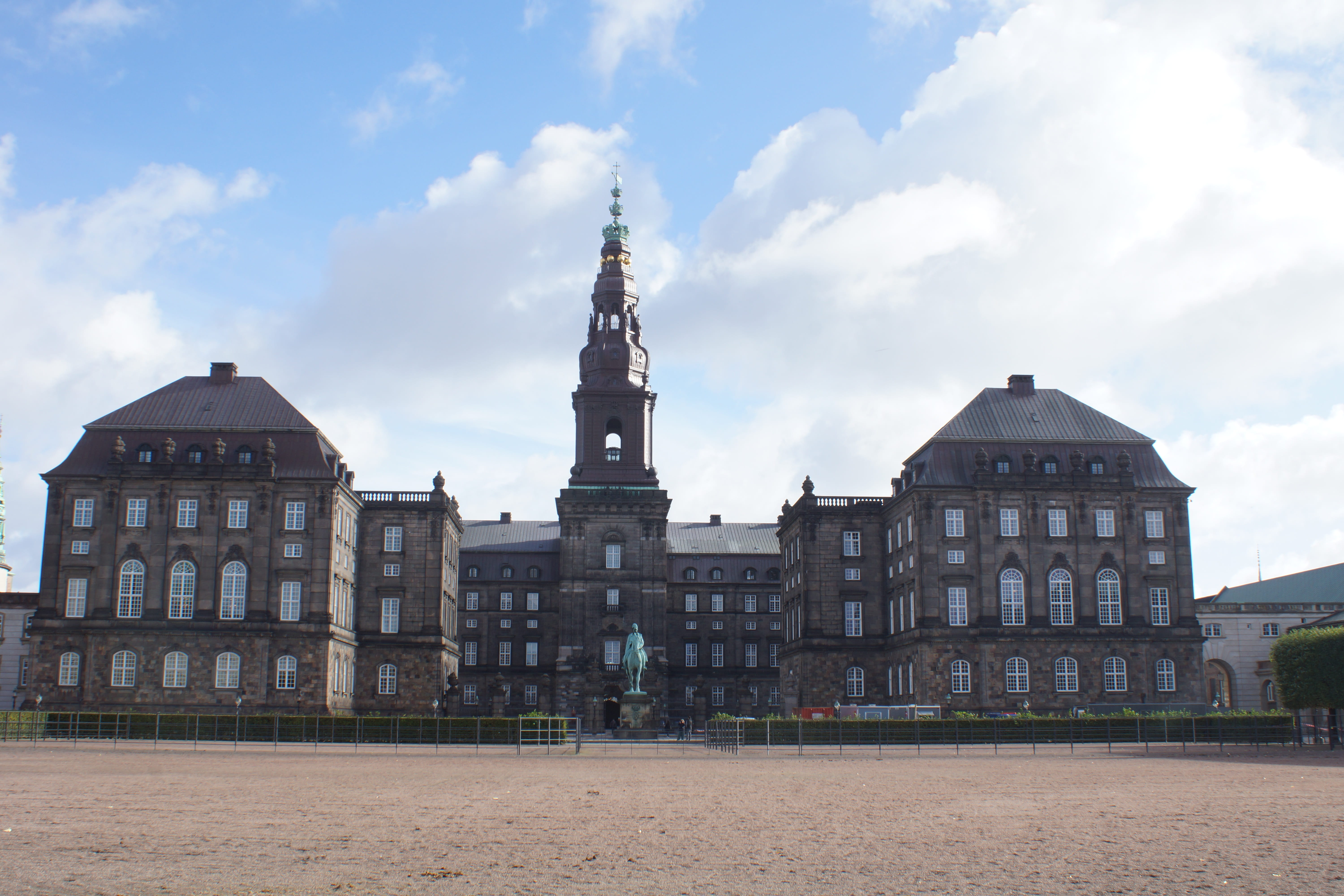 belief, christiansborg, building, government, sky, building exterior, tourism, nature, spire, city, cloud - sky, religion, 5K, built structure, the past, HD Wallpaper