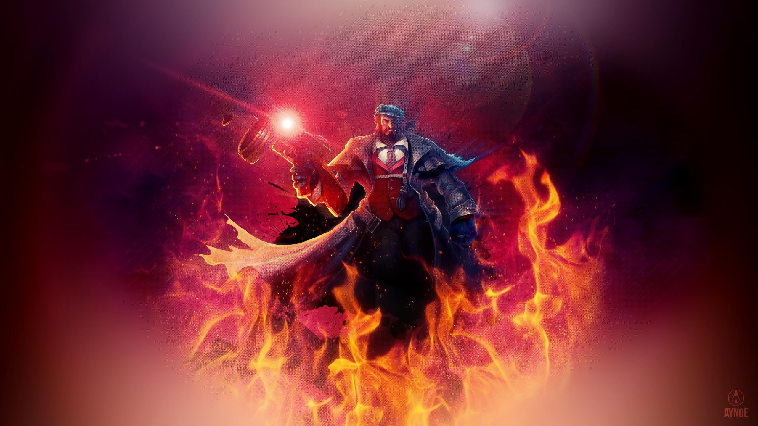 stage, arts culture and entertainment, flame, adult, dancing, performance, coat, indoors, fire - natural phenomenon, 2K, night, one person, HD Wallpaper