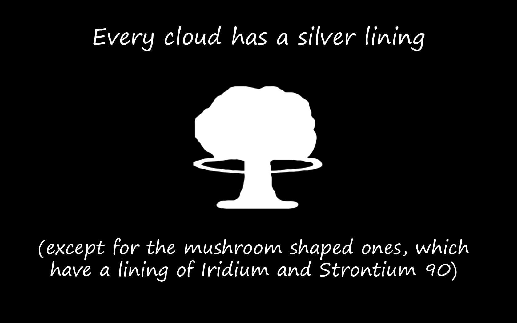 minimalism, 720P, humor, apocalyptic, atomic bomb, dark humor, HD Wallpaper