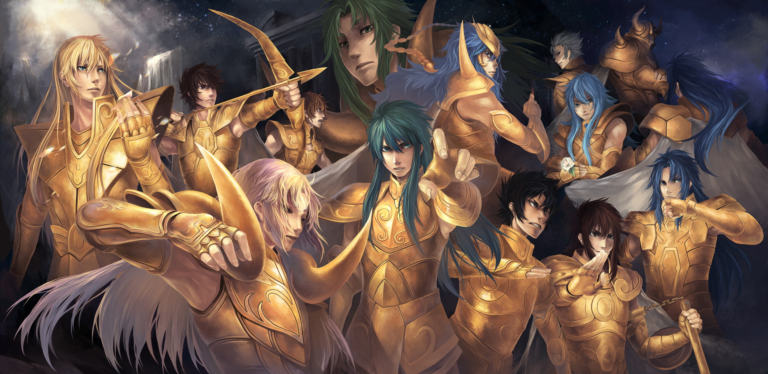 1080P, saint, seiya, HD Wallpaper
