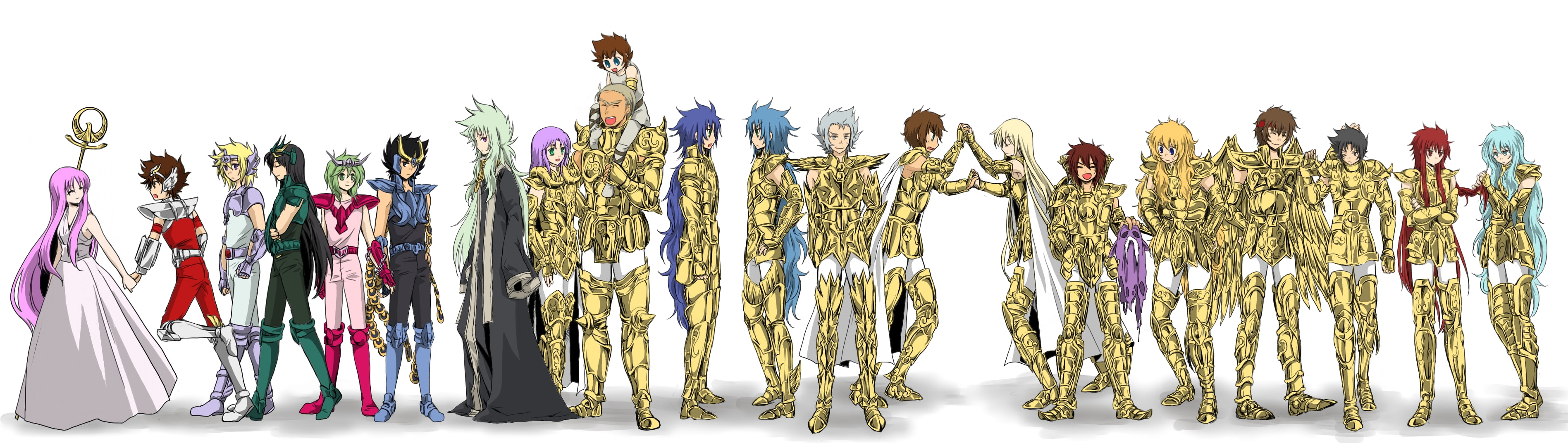 saint, 2K, seiya, HD Wallpaper