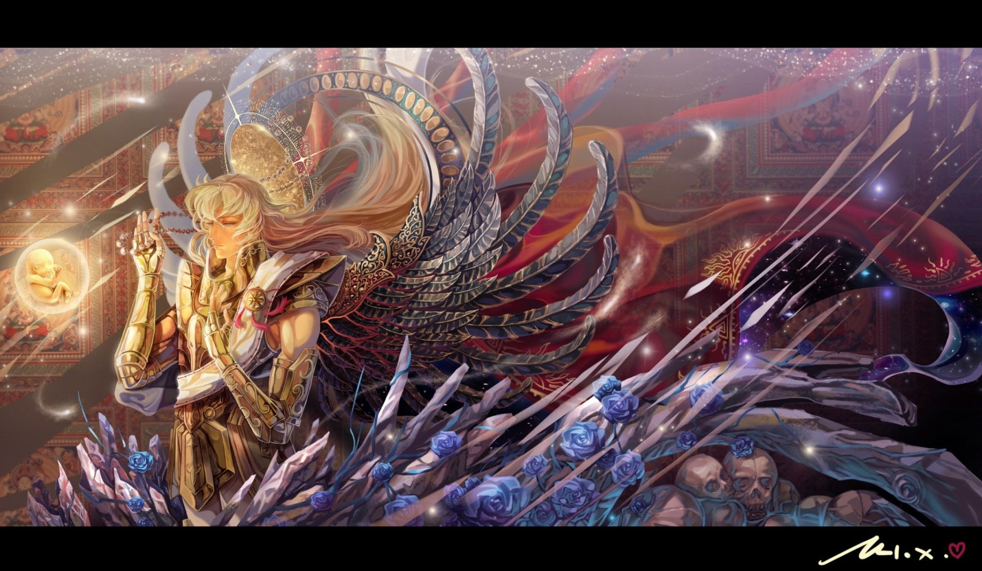 game, 1080P, Anime, Saint Seiya, application, HD Wallpaper
