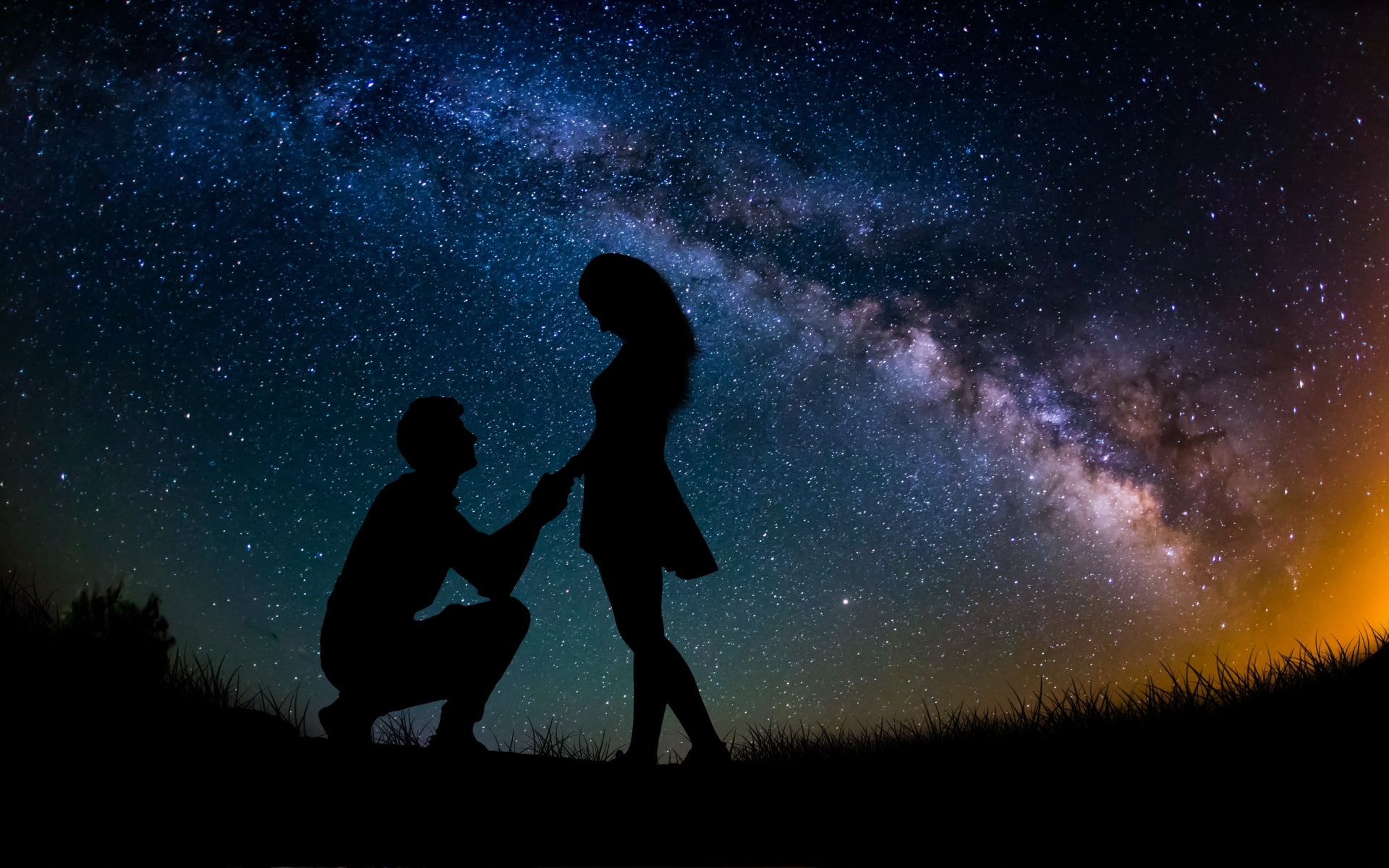 Love, Proposal, Fantasy, 1080P, HD Wallpaper