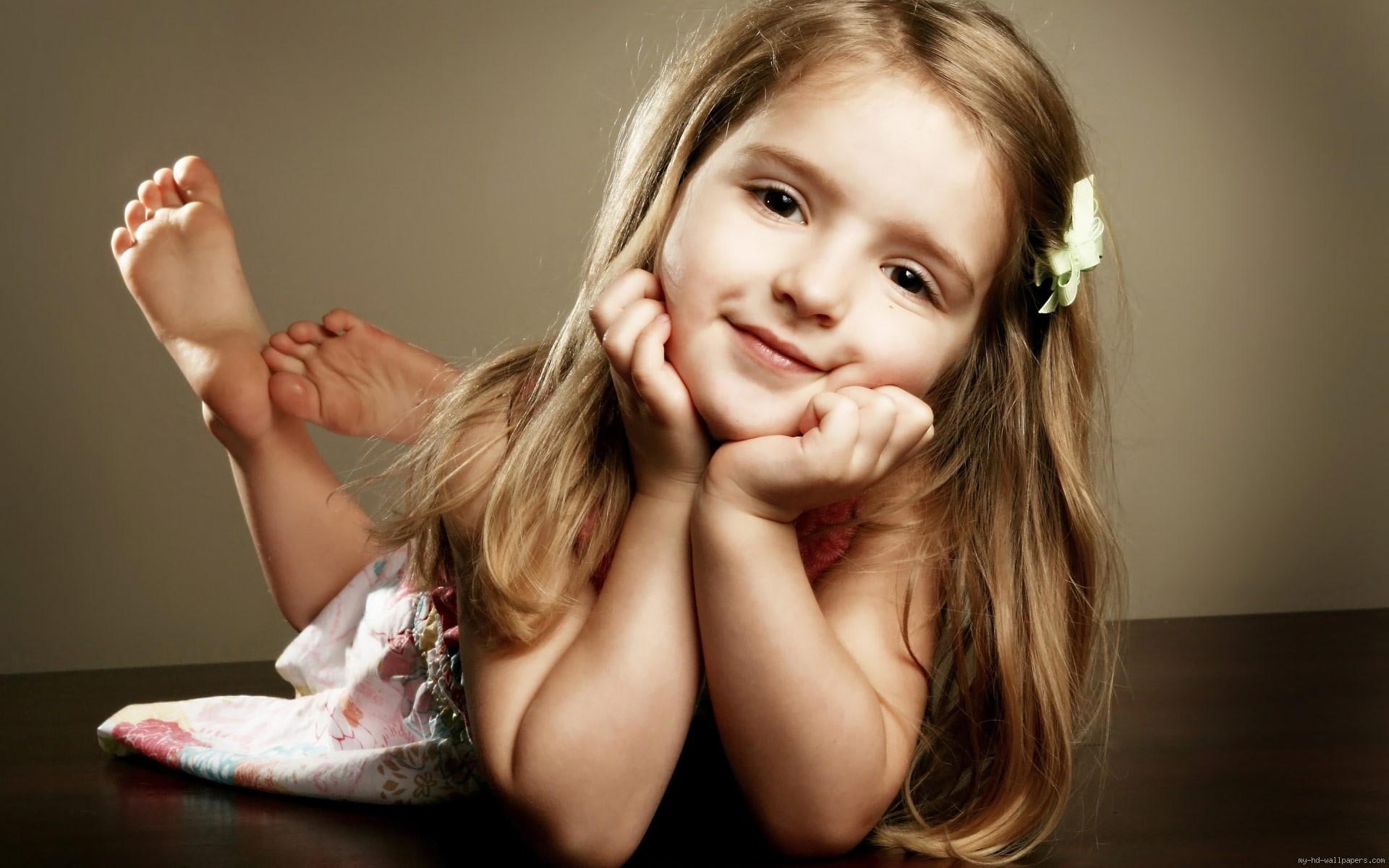 children, s, floral, little, pink, 1080P, girl, dress, beautiful, poses, HD Wallpaper