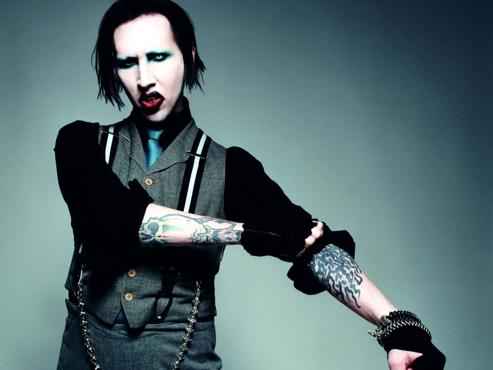 marilyn manson, 720P, HD Wallpaper