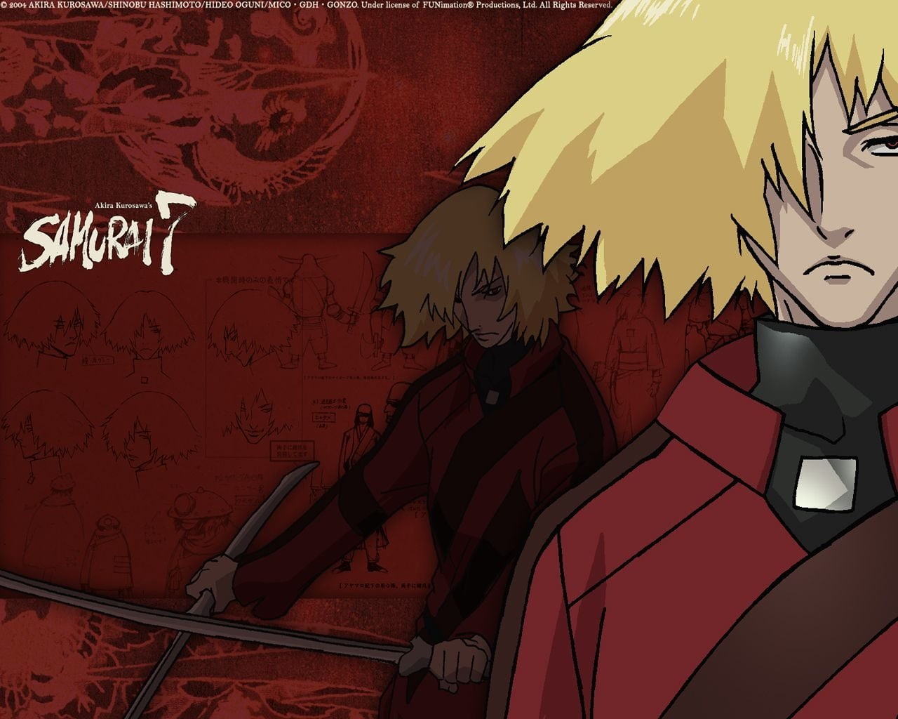 720P, Anime, Samurai 7, HD Wallpaper