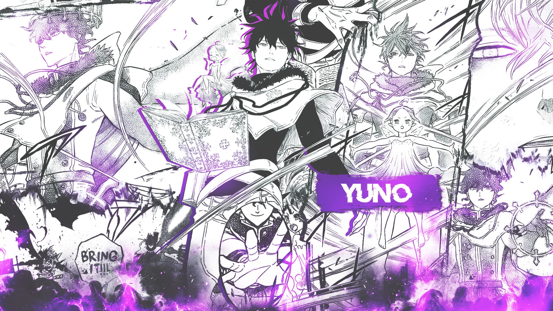 Anime, 1080P, Yuno (Black Clover), Black Clover, HD Wallpaper