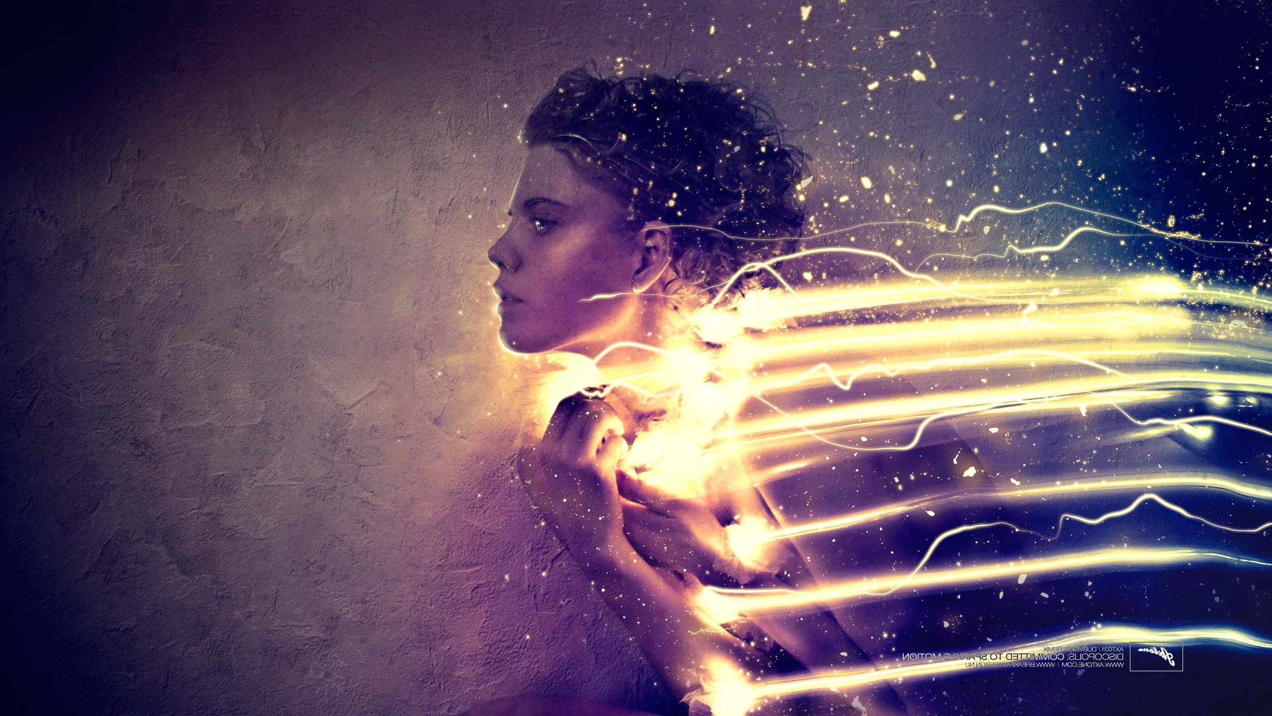 Lights, side view, one person, digital composite, real people, pyramid, Mazes, nature, outdoors, hairstyle, water, Spaceman, space, leisure activity, Axwell, HD Wallpaper
