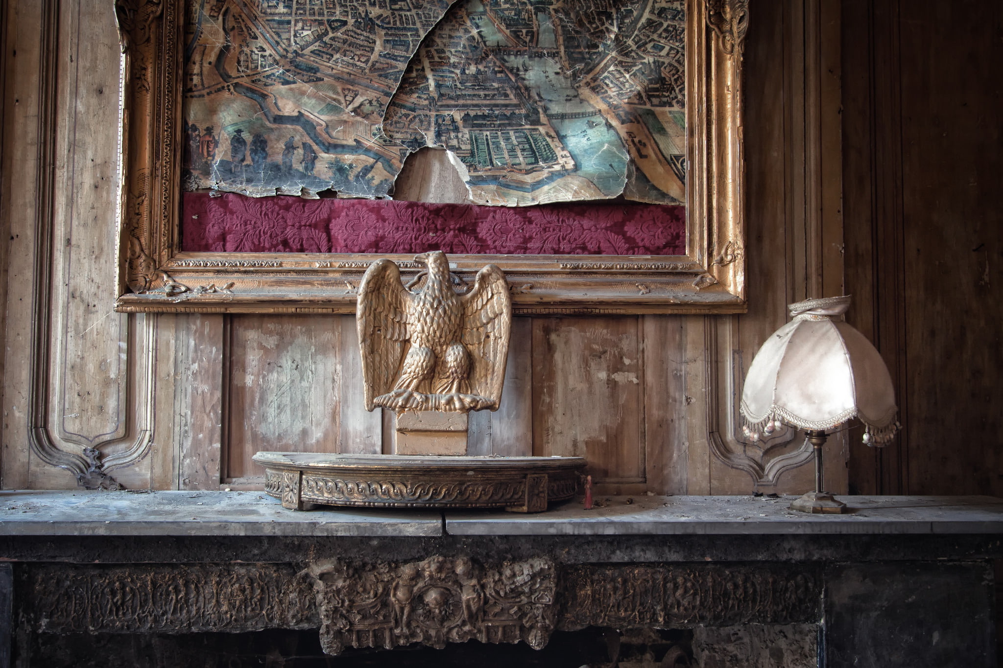 1080P, abandoned castle, end of an Empire, urban exploration, HD Wallpaper