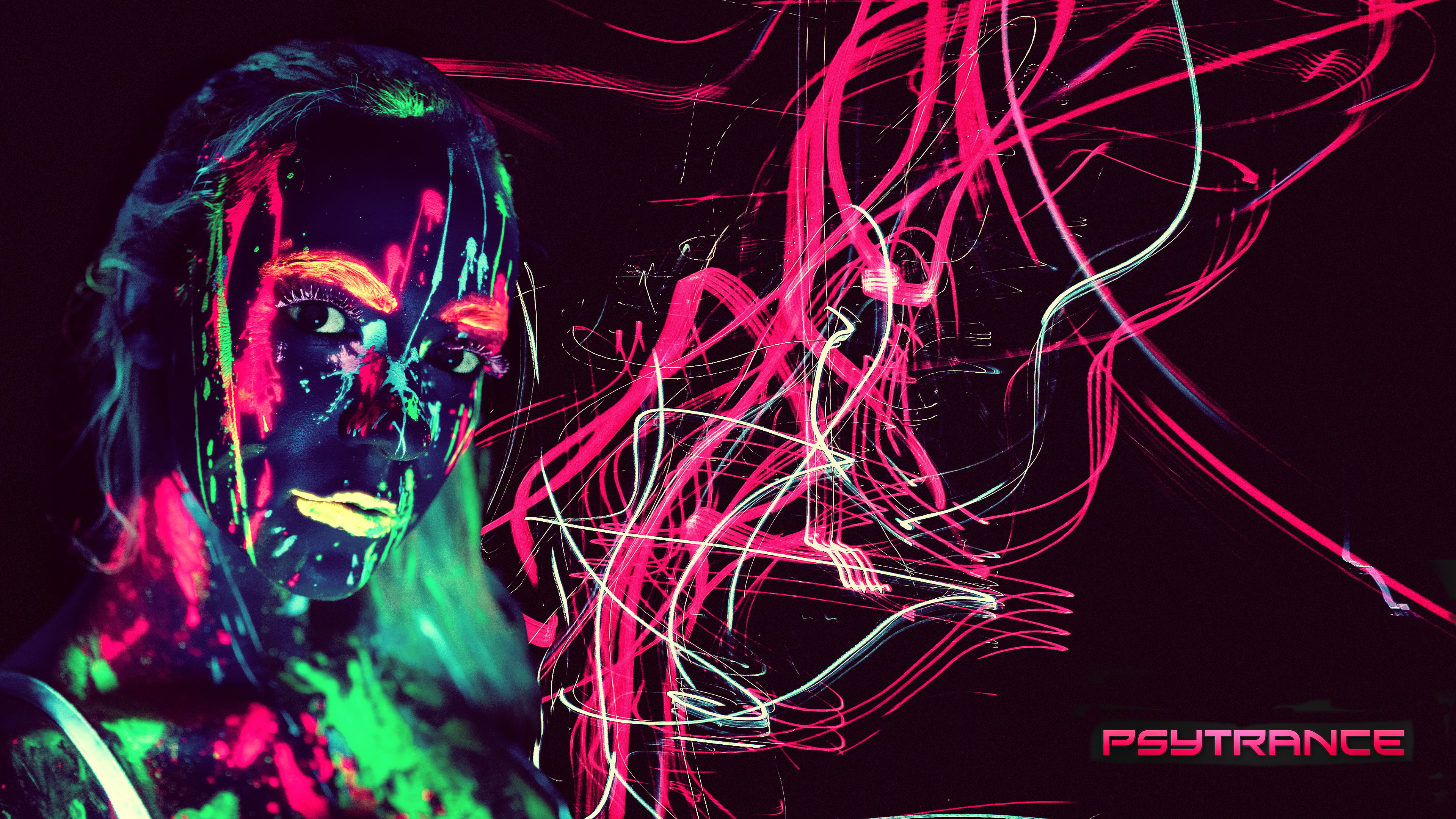 red, neon colored, multi colored, glowing, neon, human body part, lighting equipment, close-up, creativity, light - natural phenomenon, long exposure, celebration, HD Wallpaper