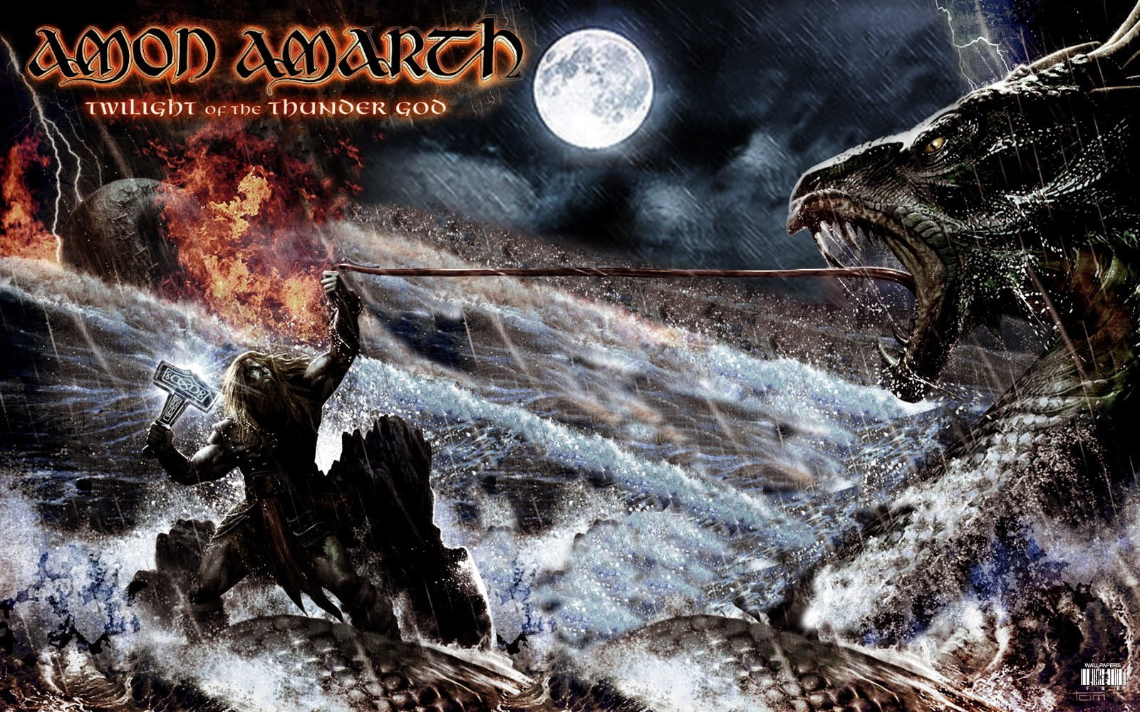 digital art, fantasy art, melodic death metal, cover art, 720P, outdoors, Amon Amarth, warrior, beauty in nature, flowing water, no people, digital, death metal, HD Wallpaper