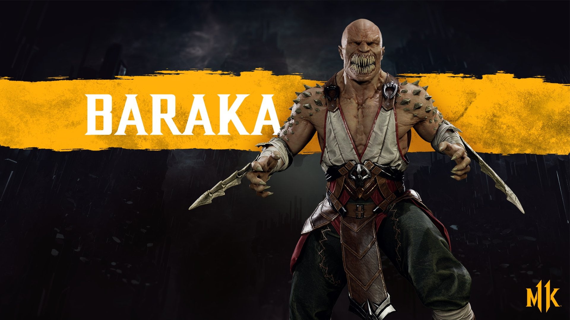 Fighter, Tarkatan, Character, Mortal Kombat 11, Mortal Kombat XI, Baraka, Mortal Kombat, Barack, The game, 1080P, Art, HD Wallpaper