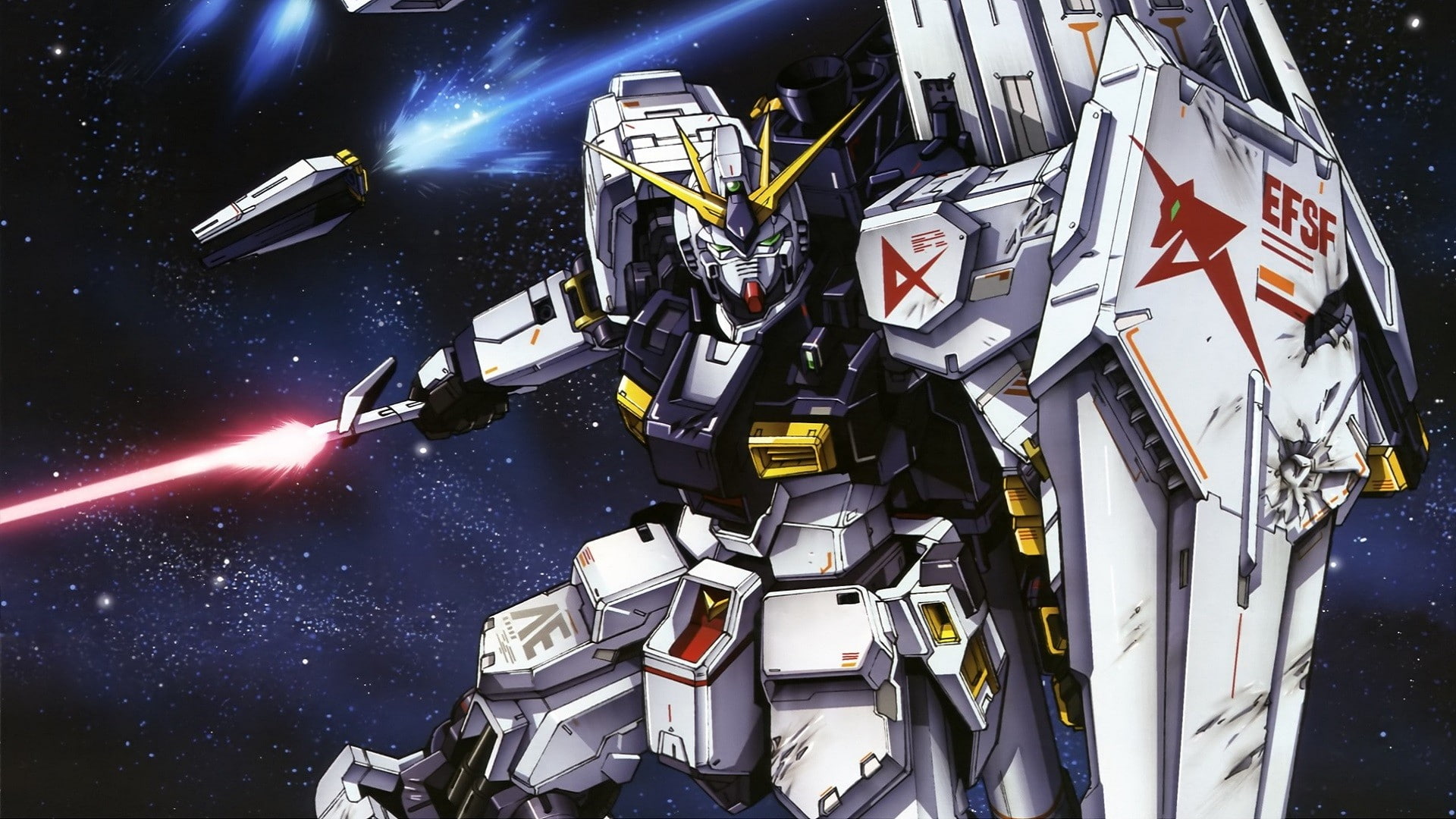 mech, 1080P, anime, Mobile Suit, shield, Gundam, HD Wallpaper