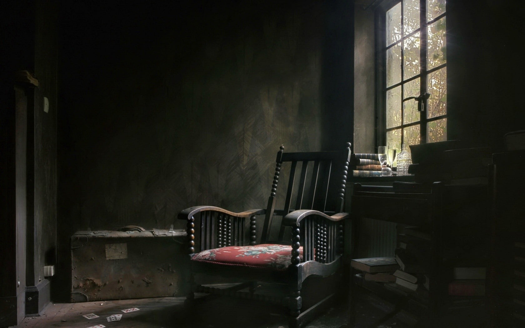 chair, 720P, interior, window, room, HD Wallpaper