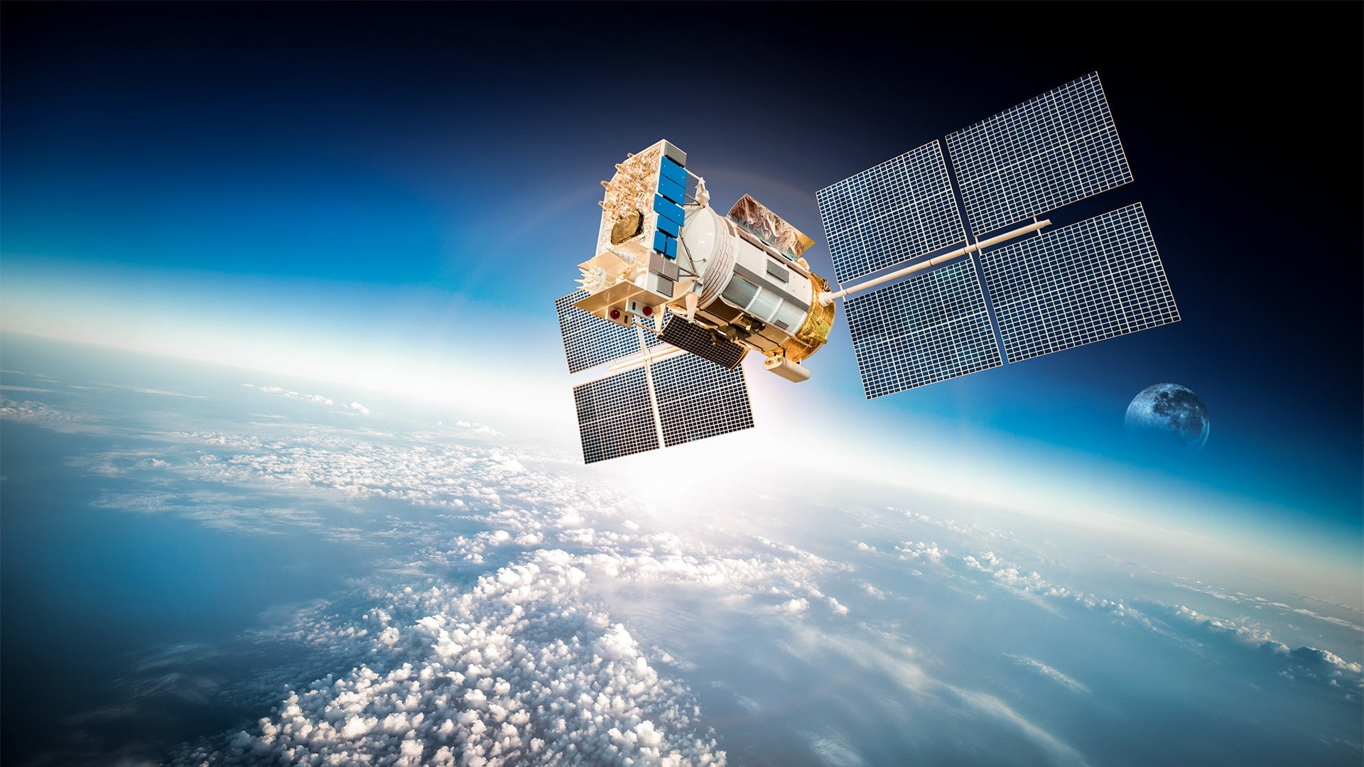 satellite, space, 1080P, HD Wallpaper