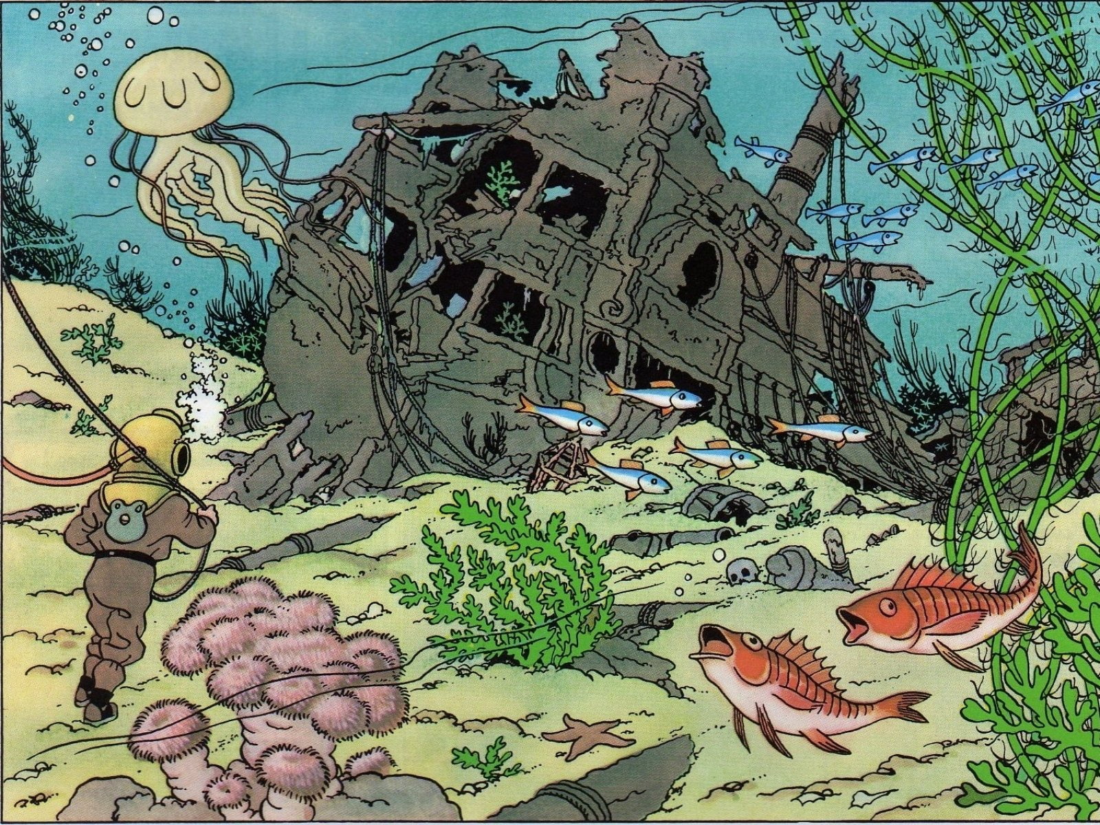 The Adventures Of Tintin, 720P, Comics, HD Wallpaper