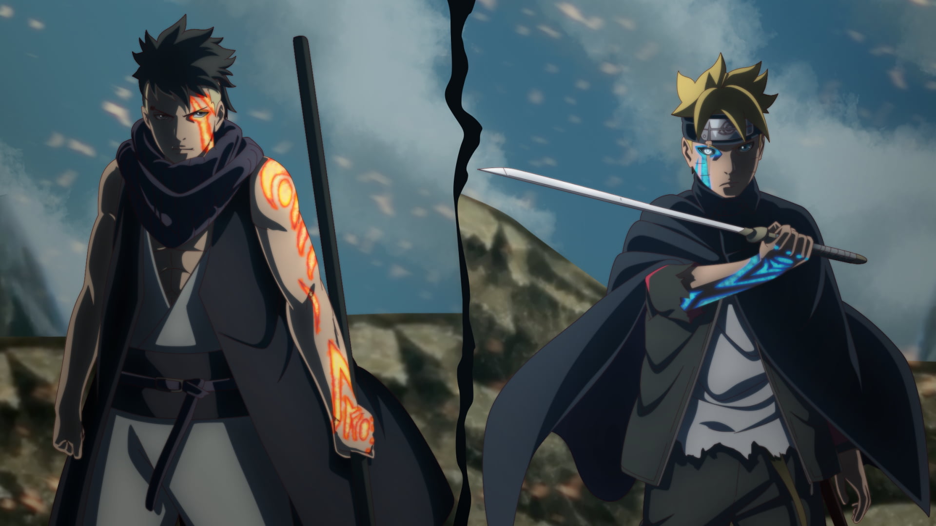 1080P, Boruto: Naruto Next Generations, boruto, kawaki, HD Wallpaper