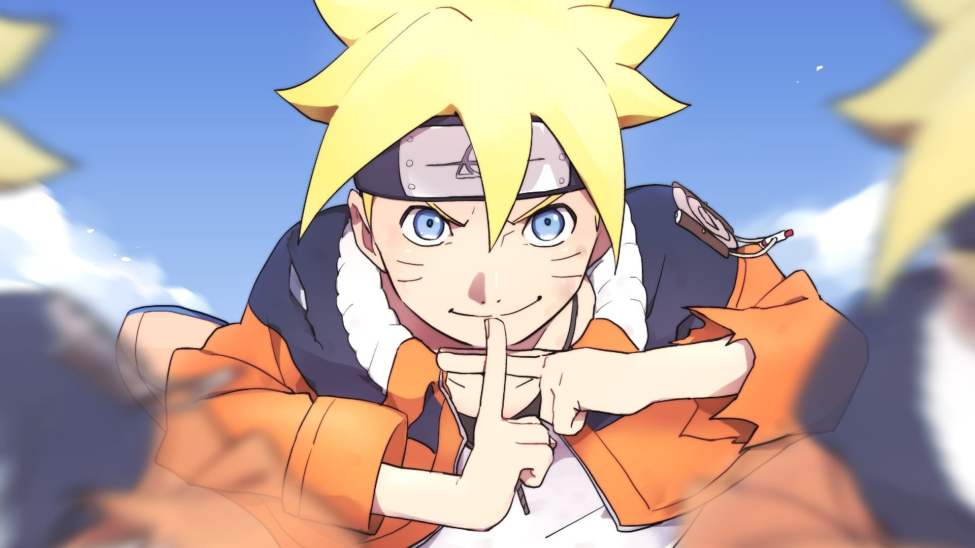 Uzumaki Boruto, 1080P, Boruto: Naruto Next Generations, artwork, anime boys, HD Wallpaper