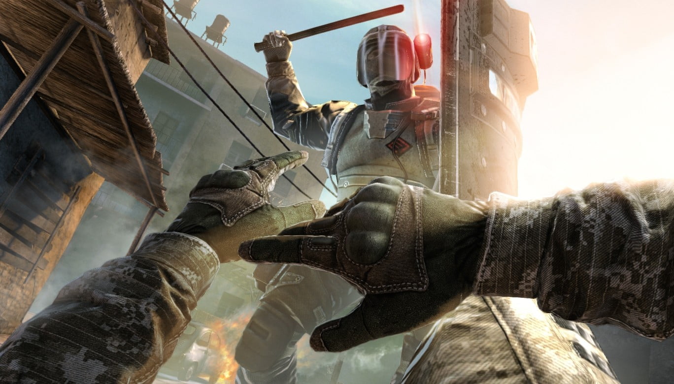 glass - material, point of view, day, working, first-person shooter, Warface, outdoors, poster, occupation, protection, 720P, game, art and craft, low angle view, HD Wallpaper