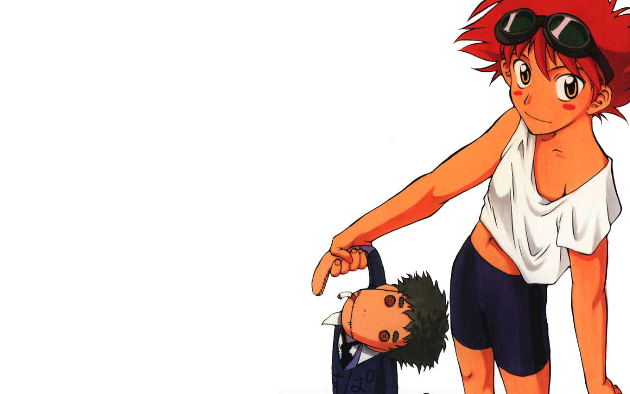 white, bebop, cartoon/comic, anime, 720P, cowboy, red, hd, hair, male, character, illustration, HD Wallpaper